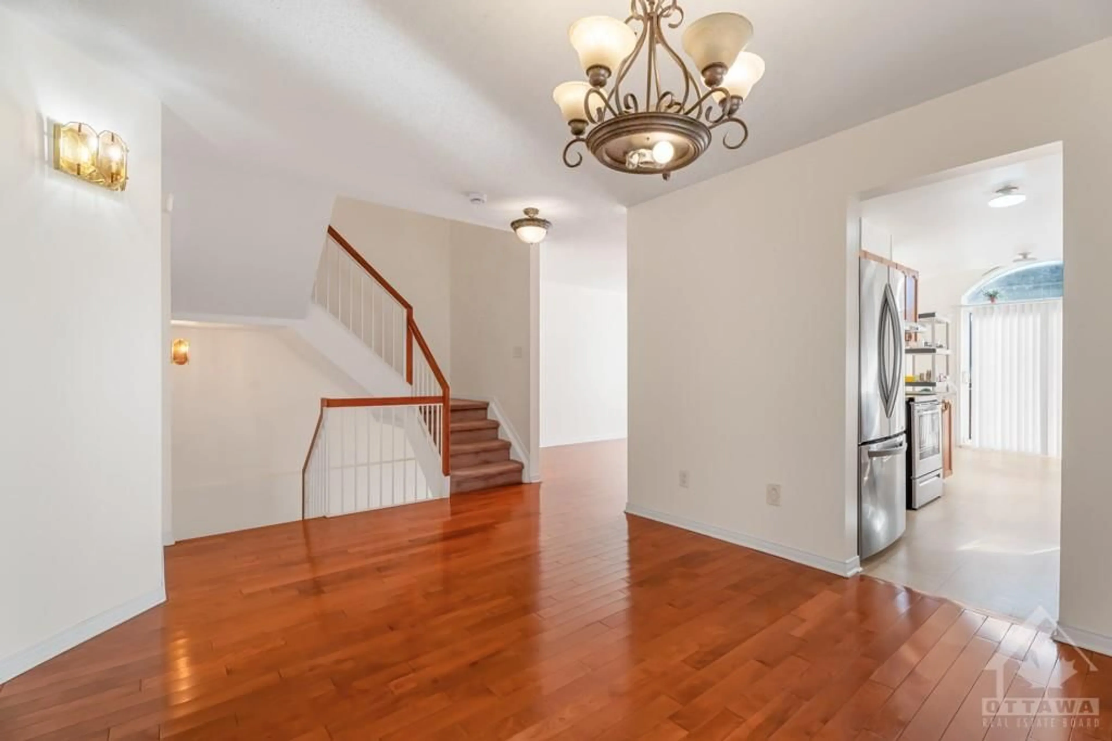 Indoor foyer, wood floors for 12 FAIRPARK Dr, Nepean Ontario K2G 6X1