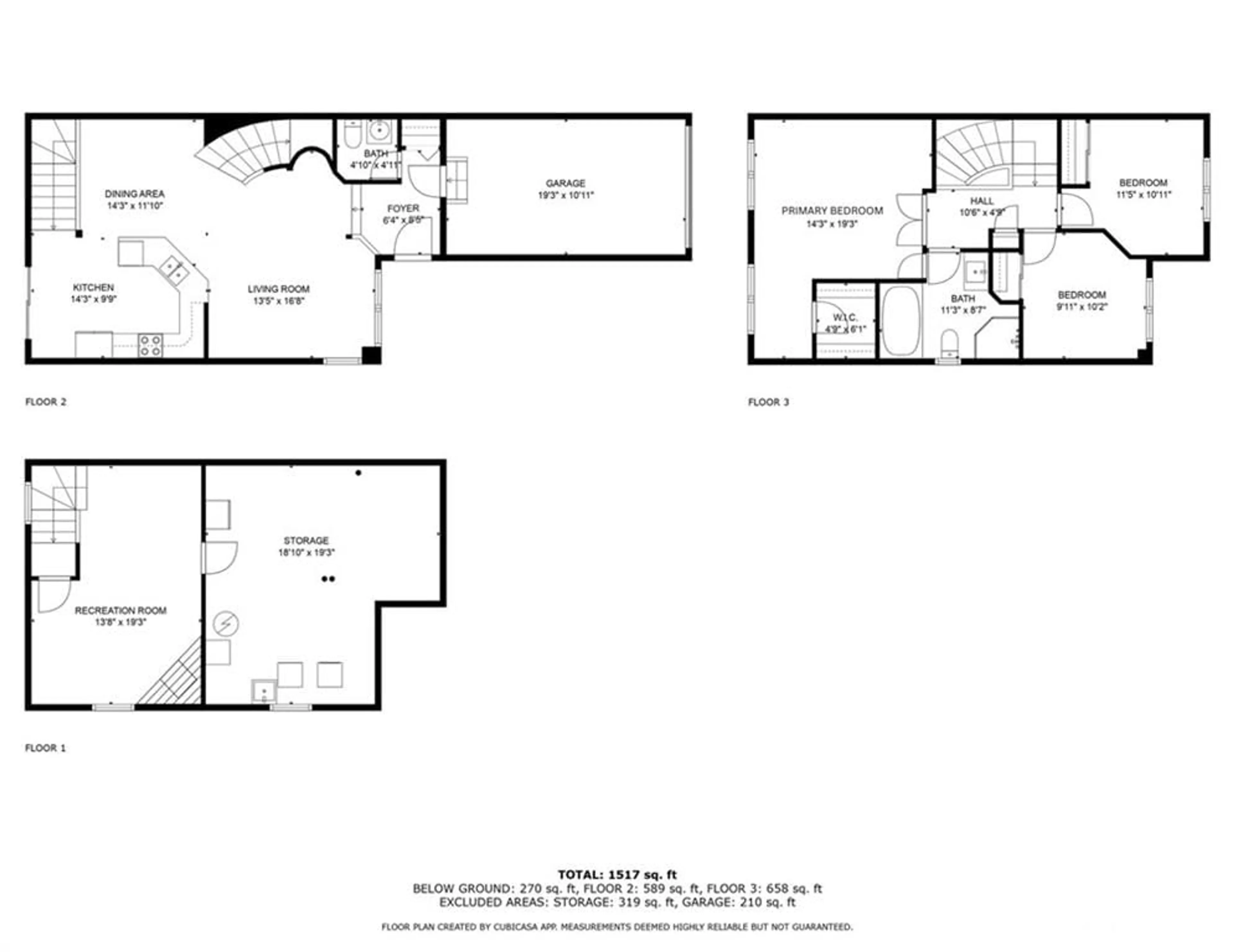 Floor plan for 4413 ASHCROFT Crt, Gloucester Ontario K1J 1C7