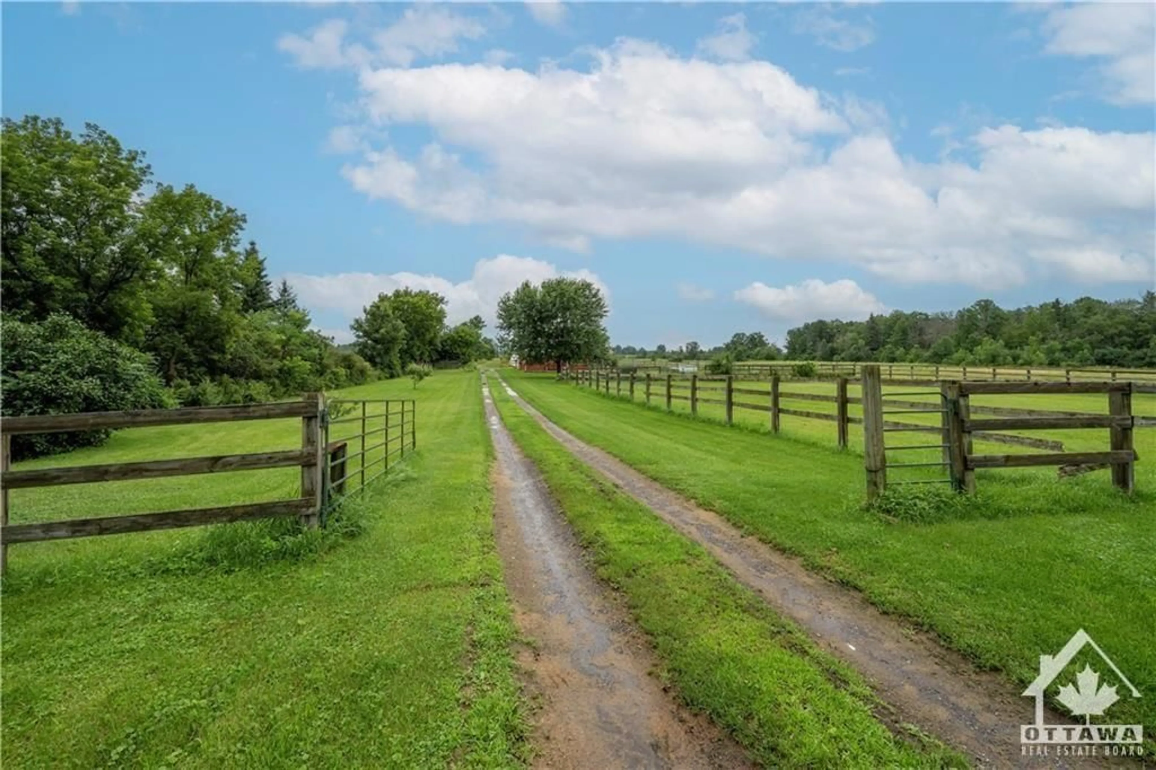 Patio, the fenced backyard for 1214 RAMSAY CONCESSION 12 Rd, Almonte Ontario K0A 1A0