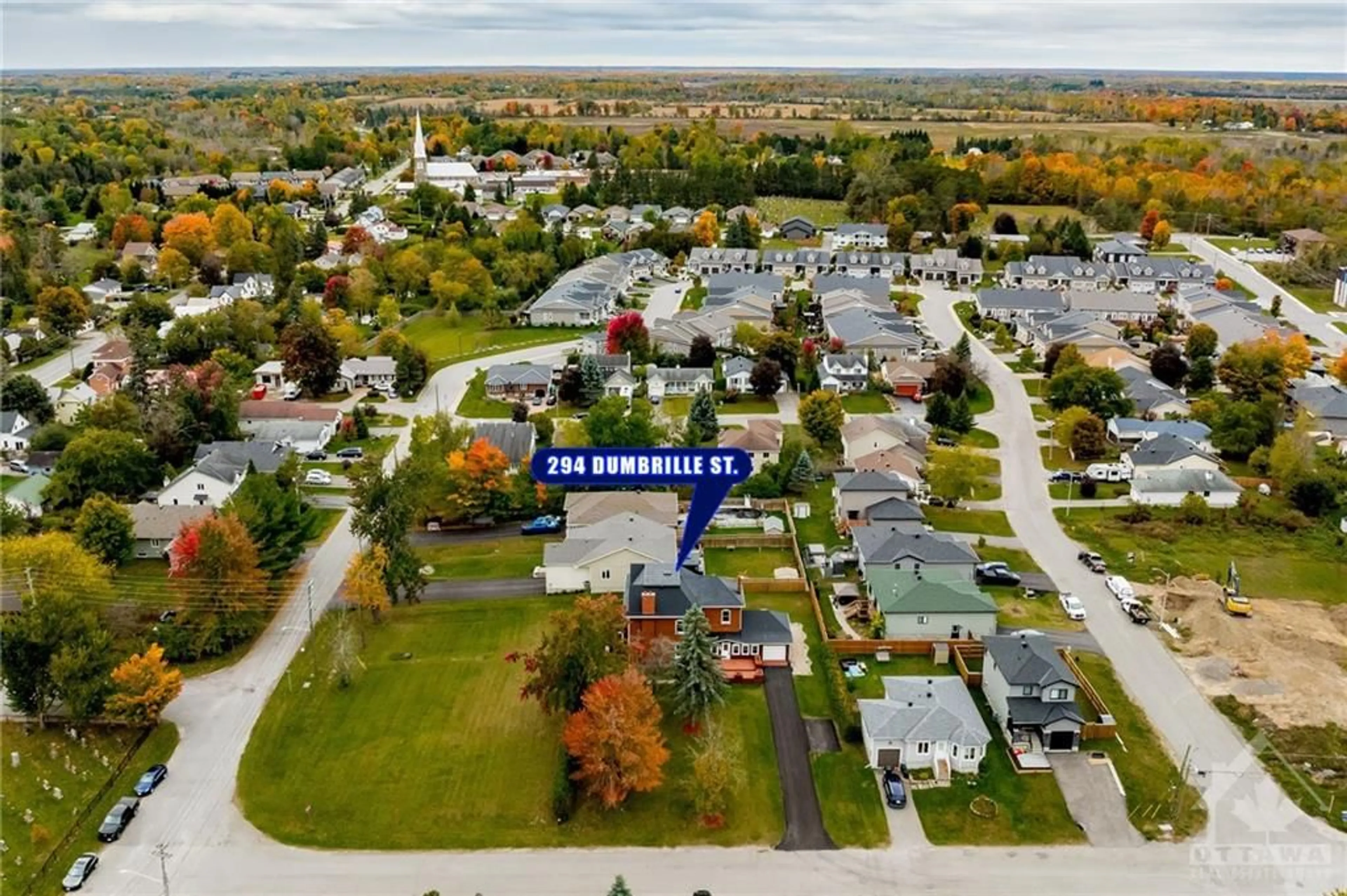 Frontside or backside of a home, the street view for 294 DUMBRILLE St, Kemptville Ontario K0G 1J0