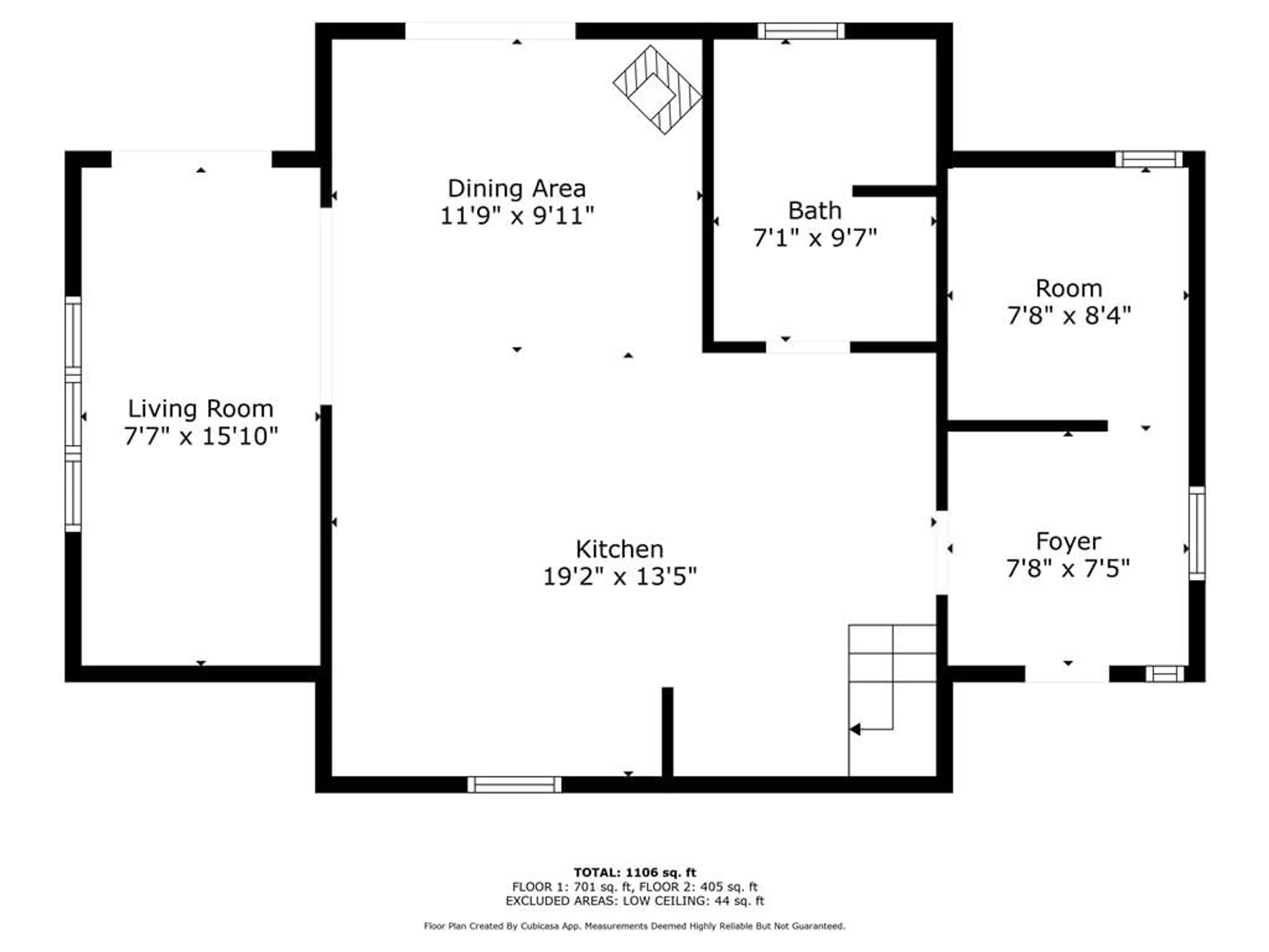 Floor plan for 3748 FOURTH LINE Rd, Glen Robertson Ontario K0B 1H0