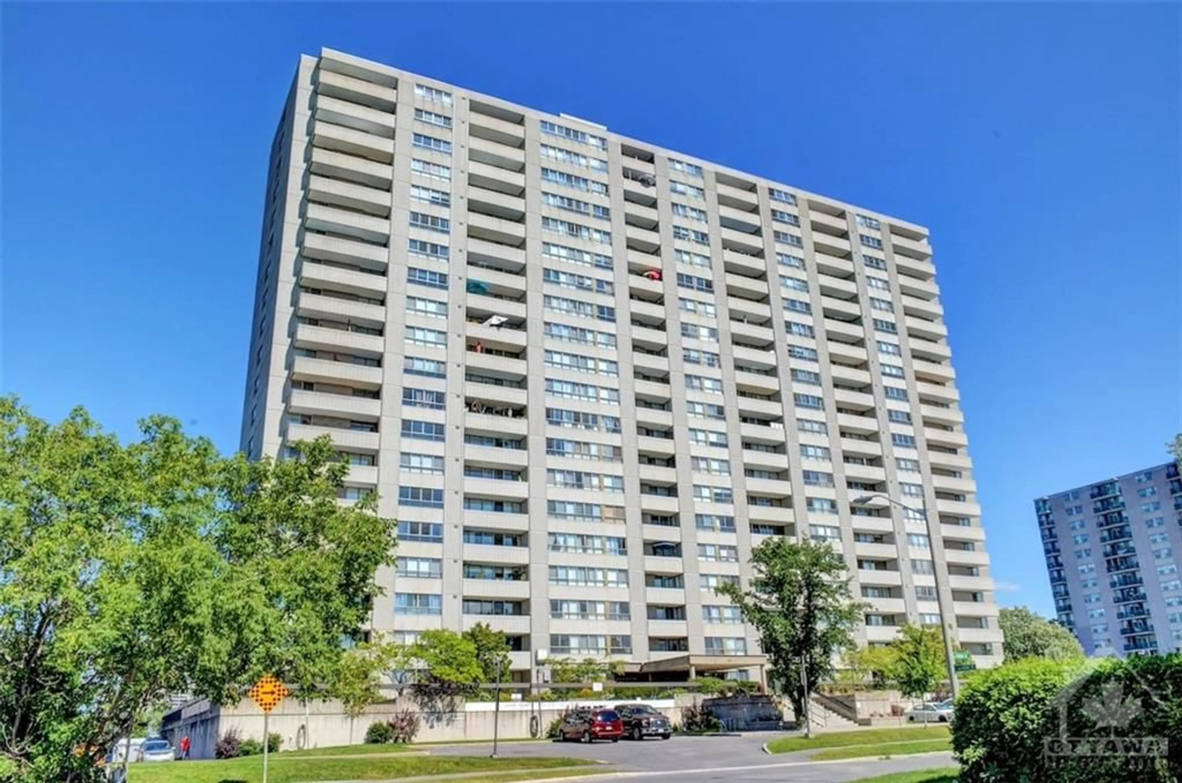 A pic from exterior of the house or condo, the front or back of building for 265 POULIN Ave #802, Ottawa Ontario K2B 7Y8