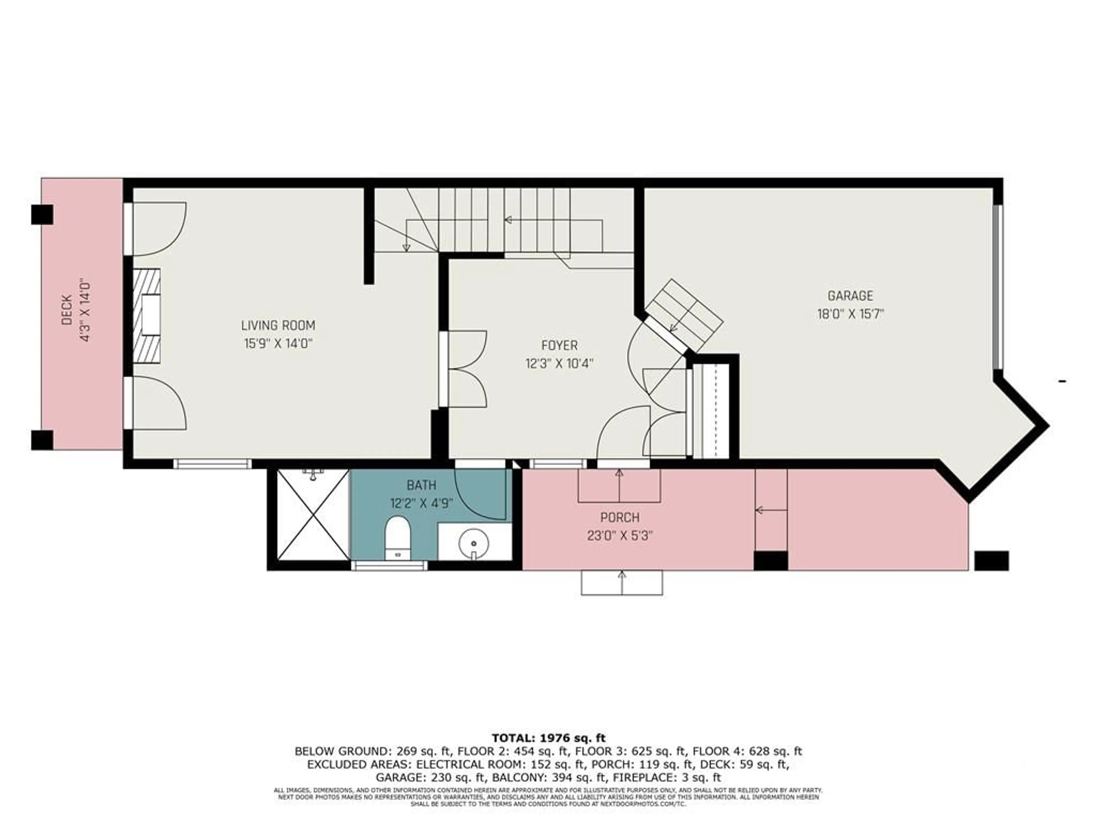 Floor plan for 50 CONCORD St, Ottawa Ontario K1S 0Y6