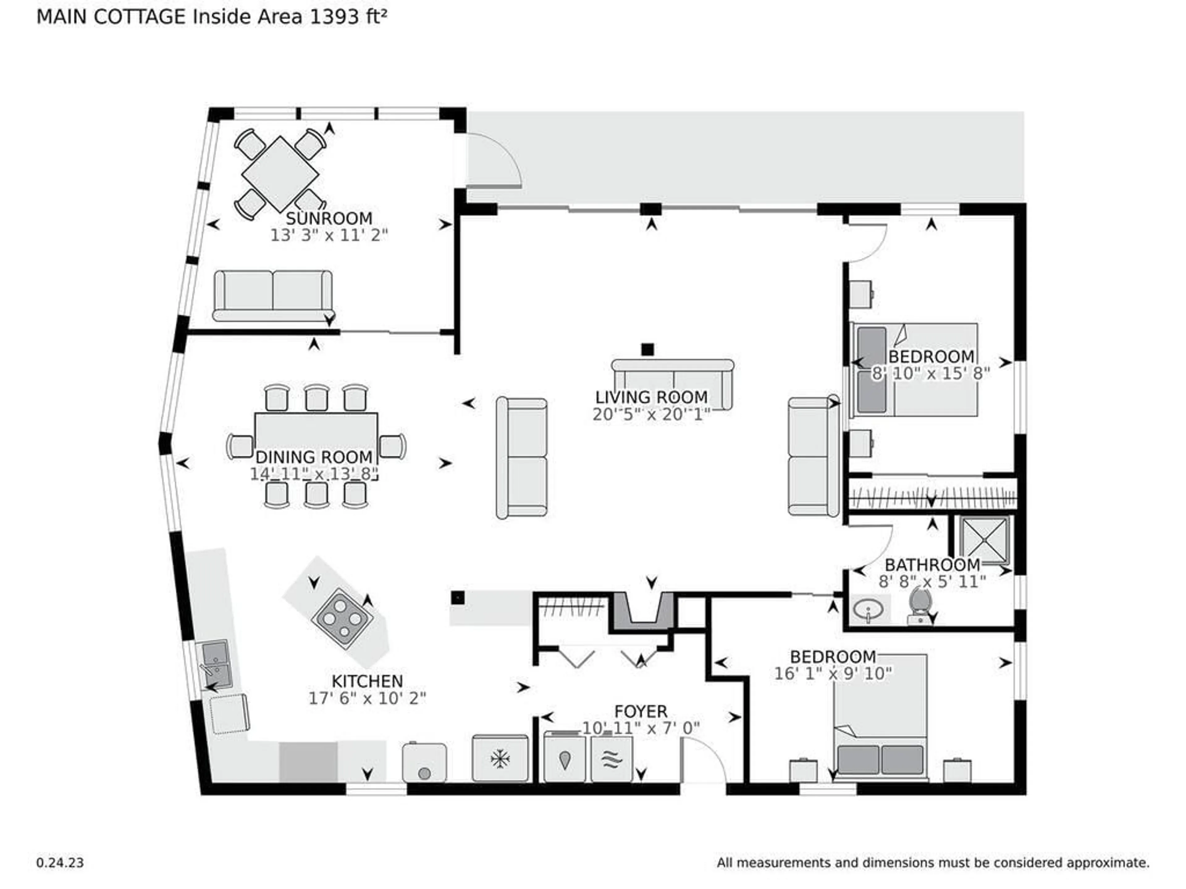 Floor plan for 1140 LB 9 Rd, Lyndhurst Ontario K0E 1N0