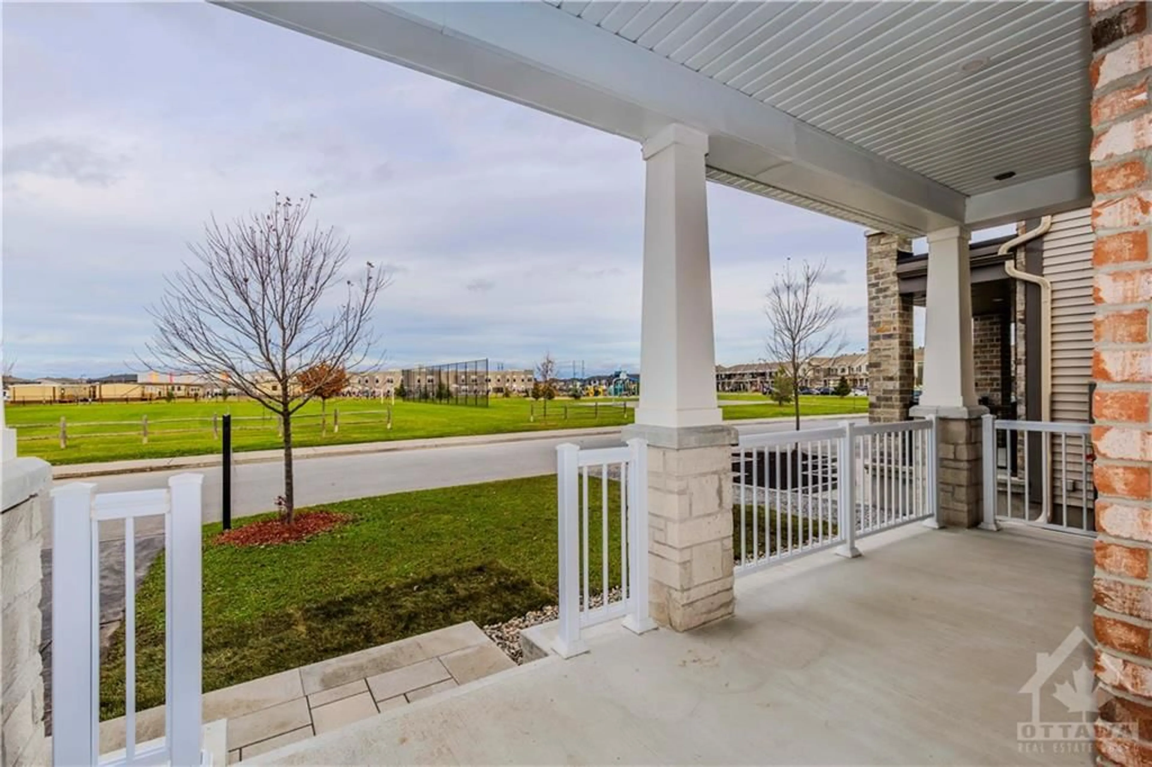 Patio, the fenced backyard for 910 RUBICON Pl, Ottawa Ontario K2V 0R1