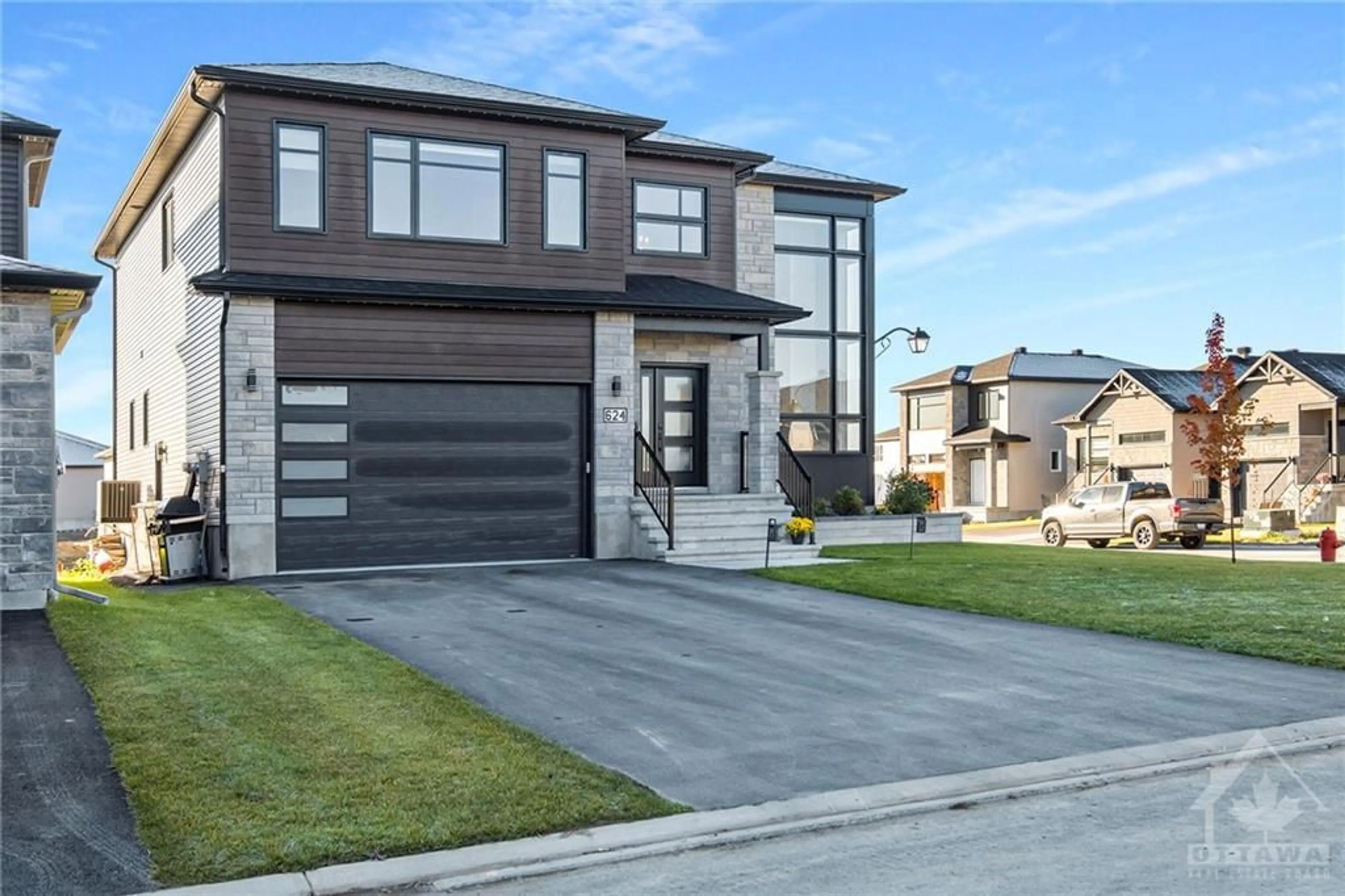 Frontside or backside of a home, the street view for 624 MONTESSOR Cres, Wendover Ontario K0A 3K0