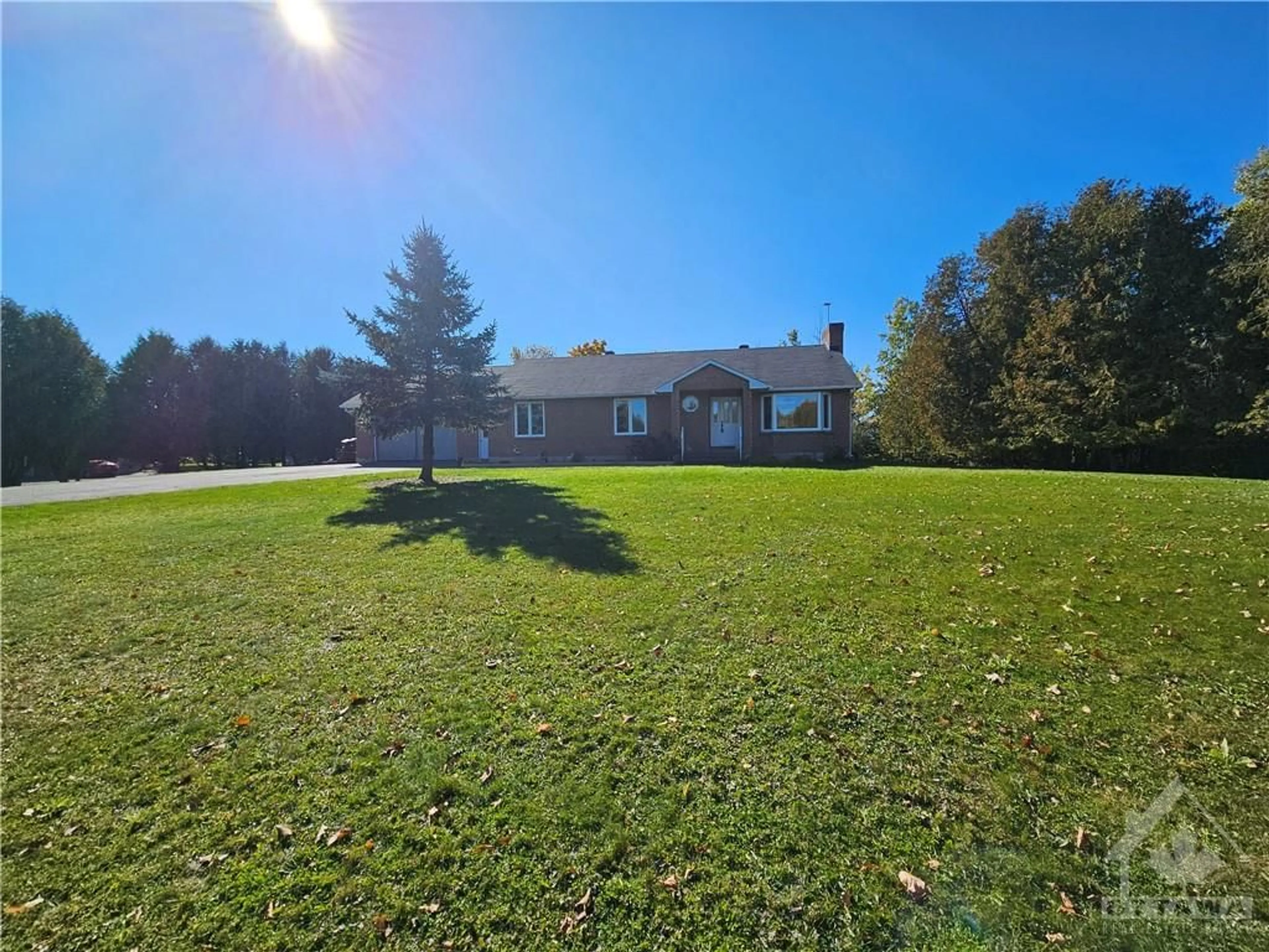 Frontside or backside of a home, the fenced backyard for 1785 11TH Line, Almonte Ontario K0A 1A0