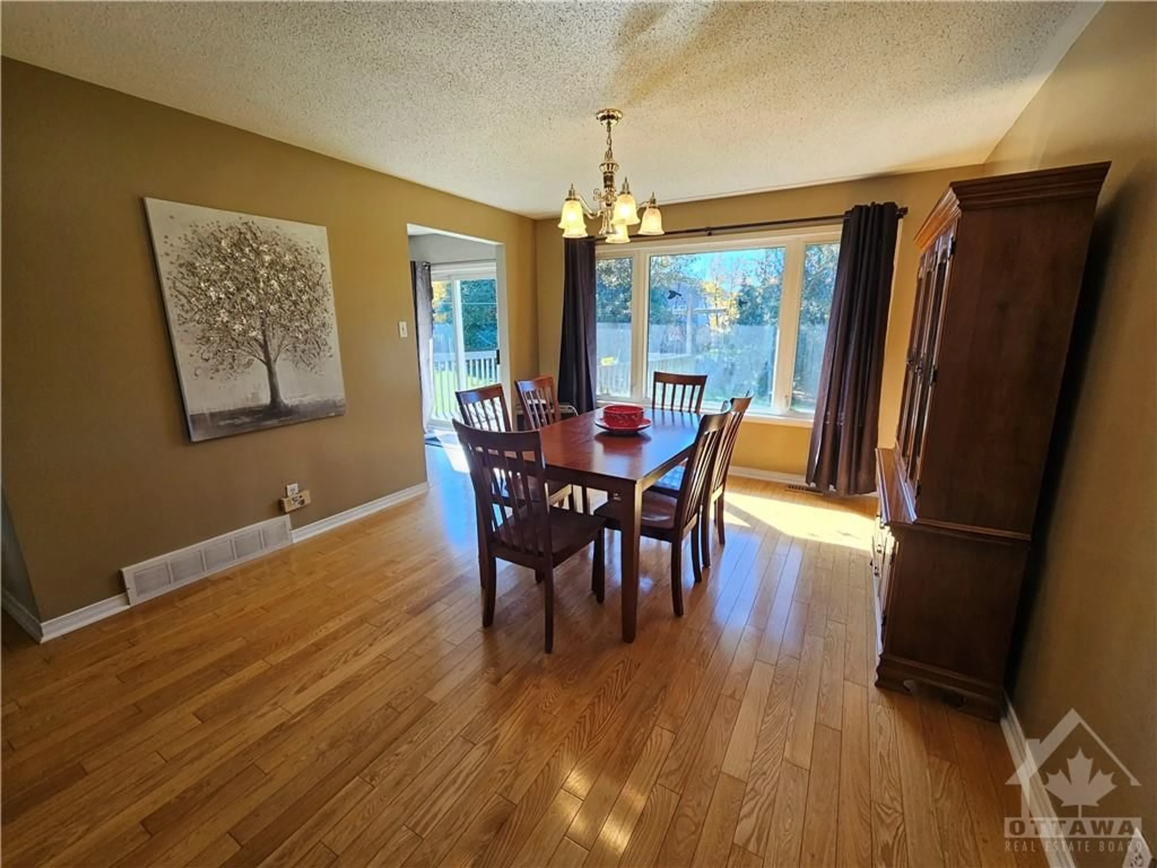 Dining room, wood floors, cottage for 1785 11TH Line, Almonte Ontario K0A 1A0