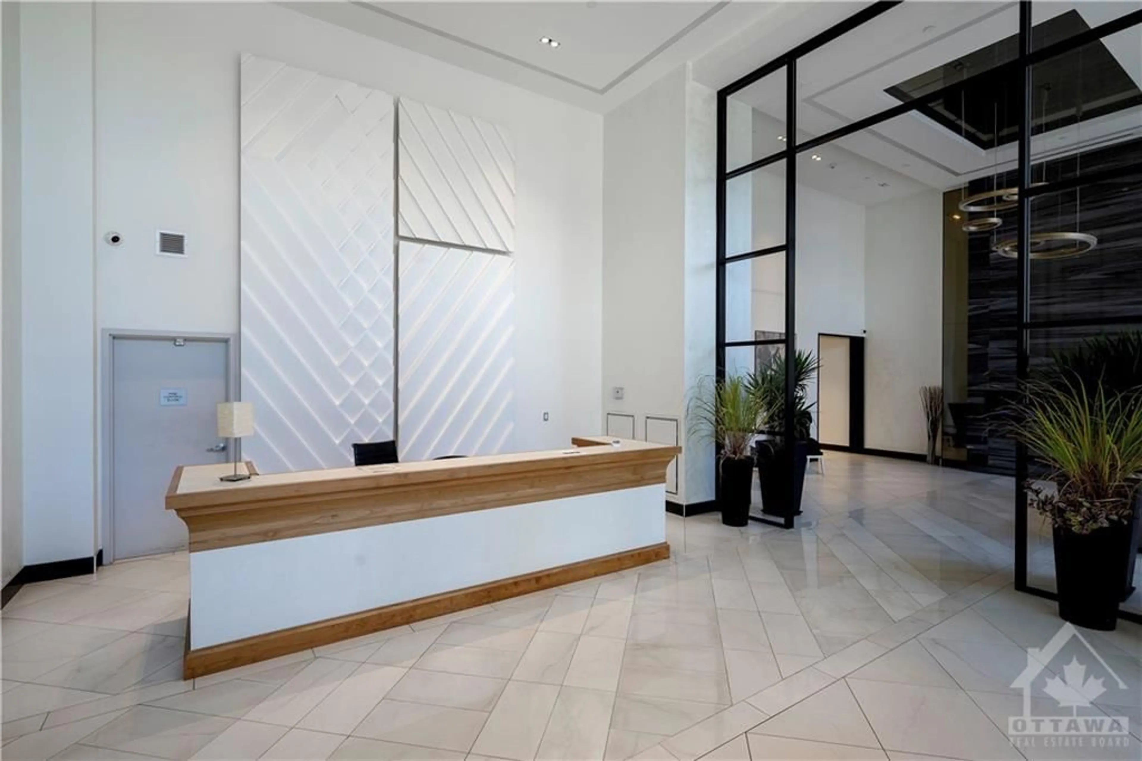 Indoor lobby, ceramic floors for 255 BAY St #908, Ottawa Ontario K1R 0C5