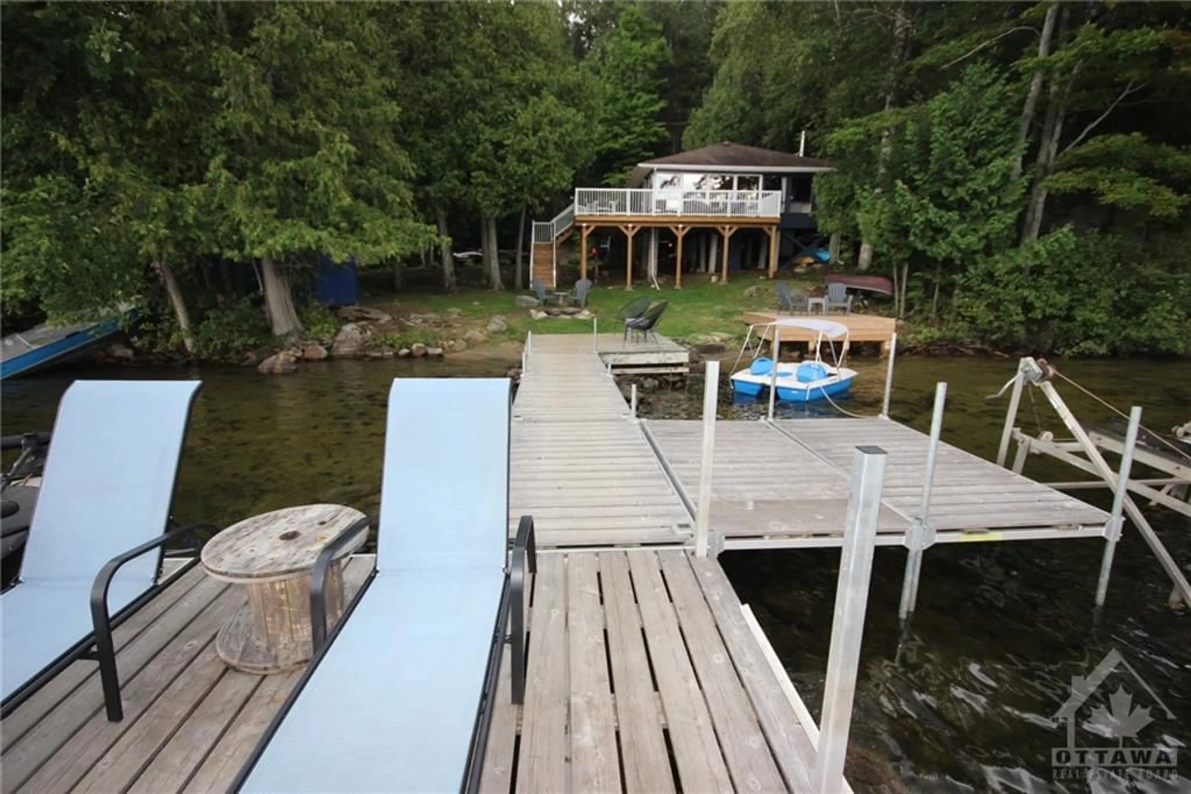 Patio, cottage for 938 SIBERIA Rd, Barry's Bay Ontario K0J 1B0