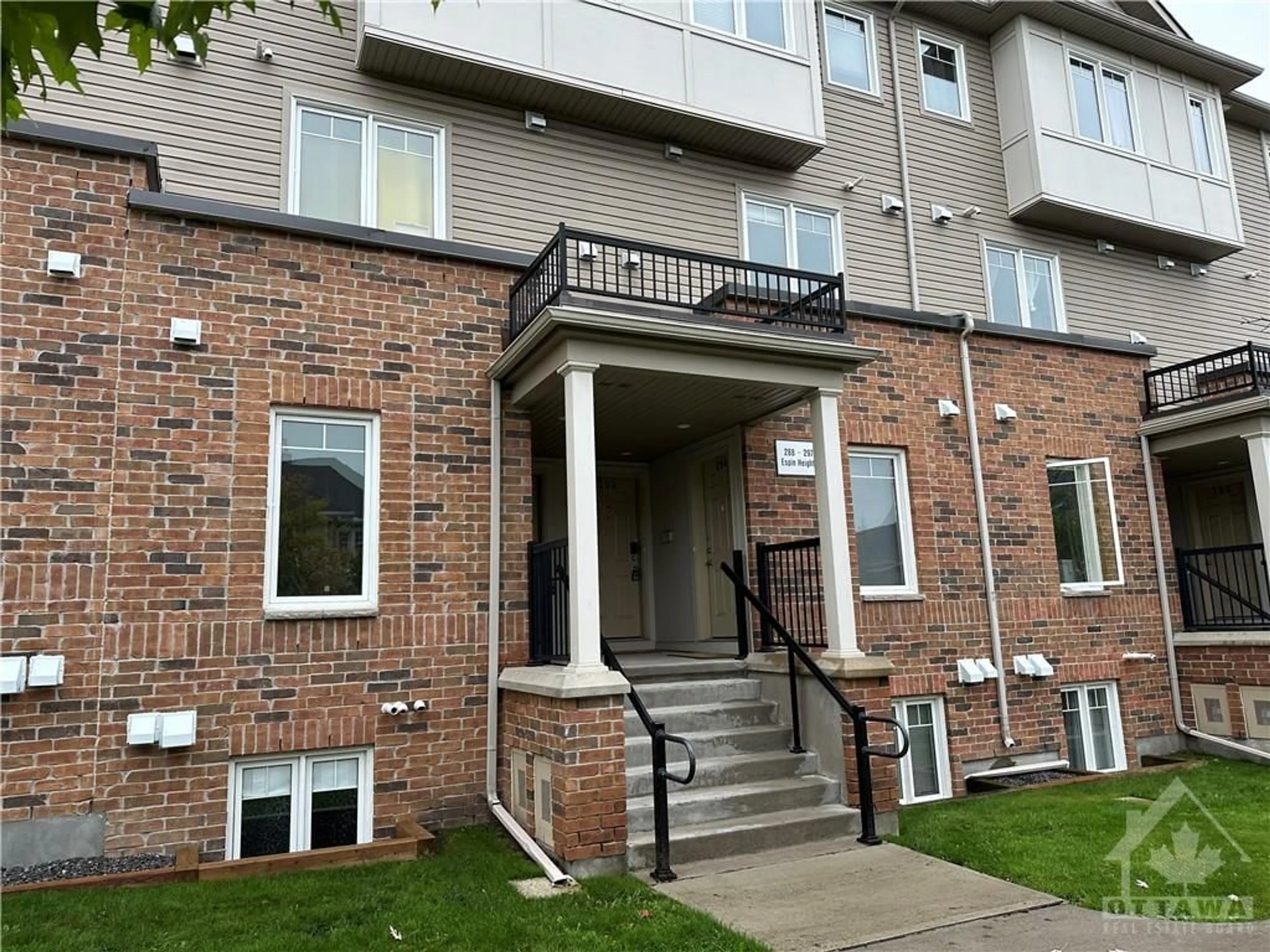 A pic from exterior of the house or condo, the front or back of building for 294 ESPIN Hts, Ottawa Ontario K2J 0Y8