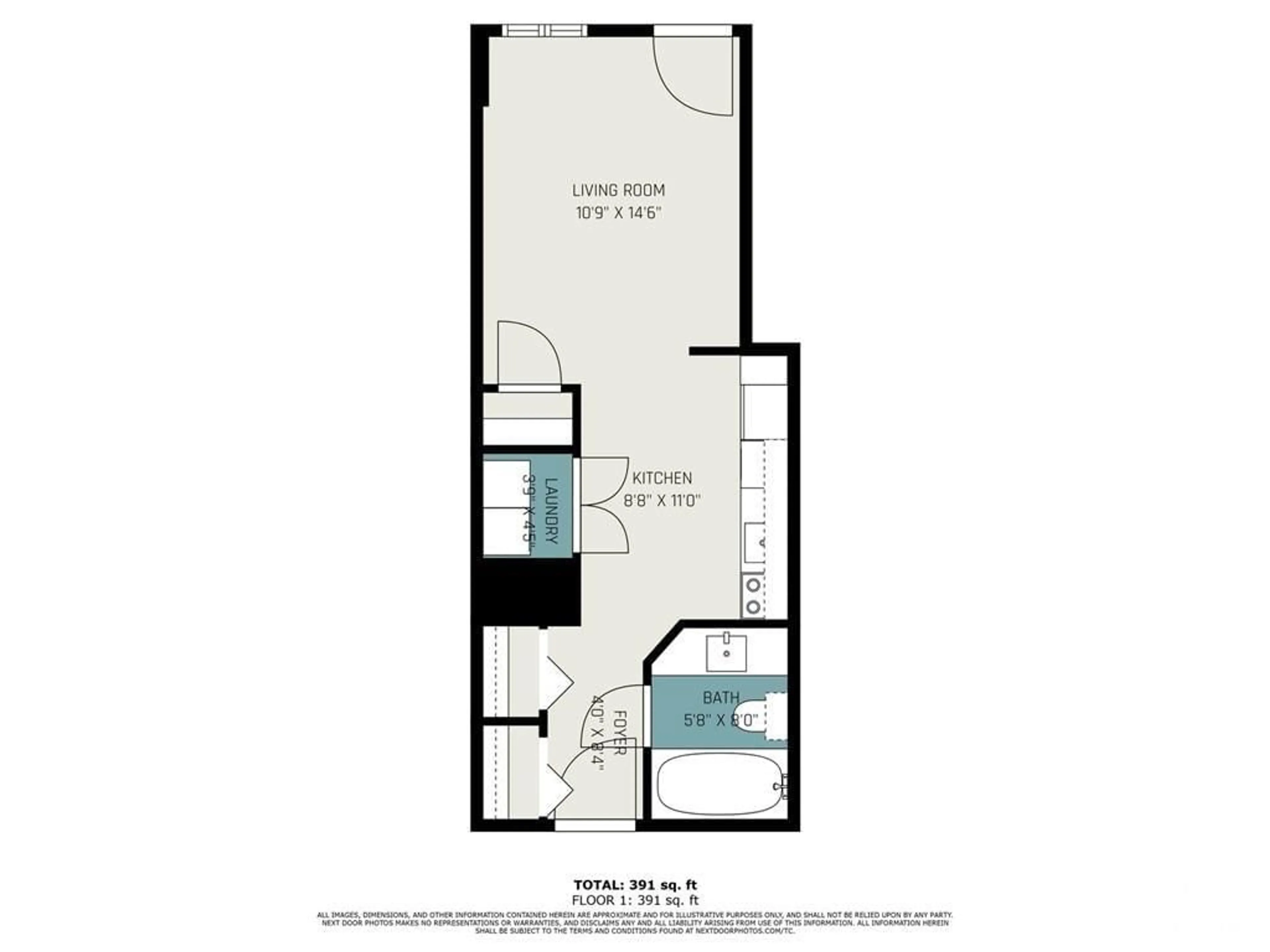 Floor plan for 316 BRUYERE St #315, Ottawa Ontario K1N 0C3