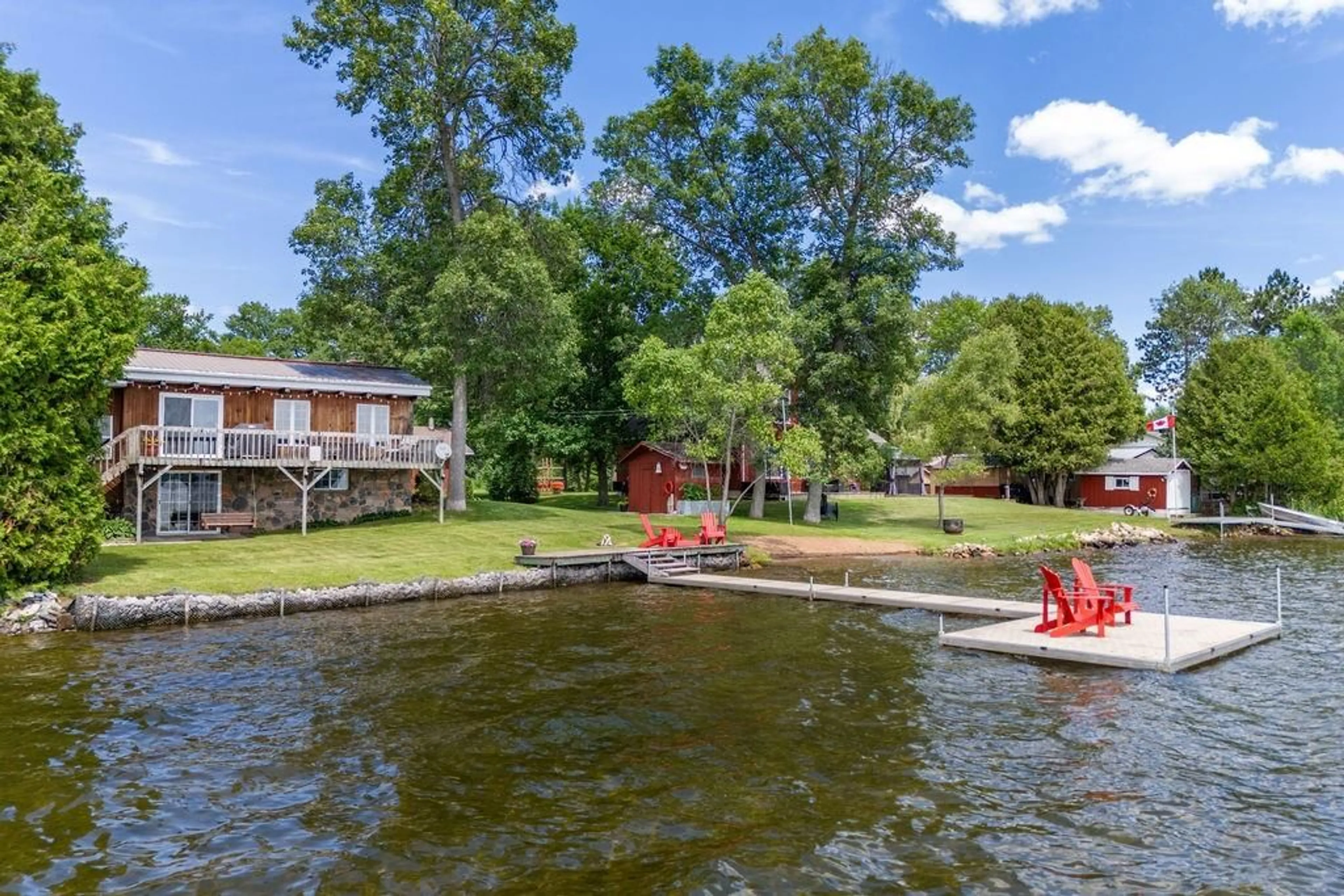 Patio, cottage for 137 SCHEUNEMAN Rd, Golden Lake Ontario K0J 1X0