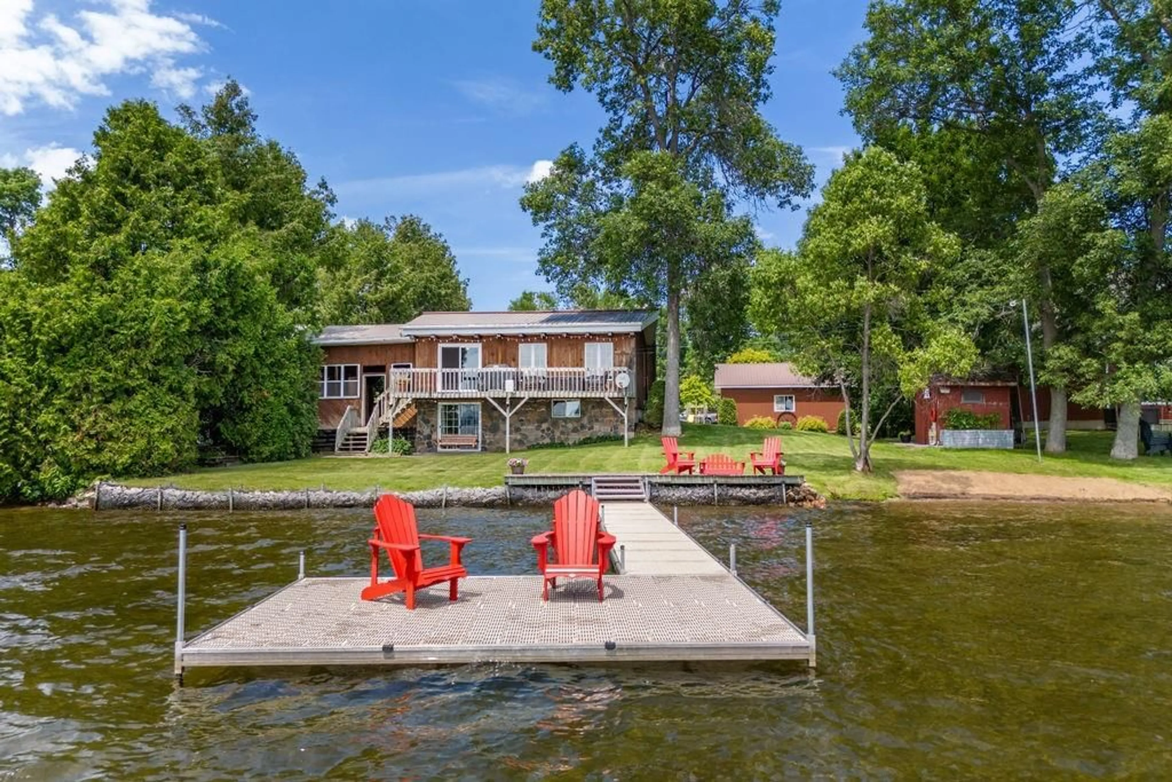 Patio, cottage for 137 SCHEUNEMAN Rd, Golden Lake Ontario K0J 1X0