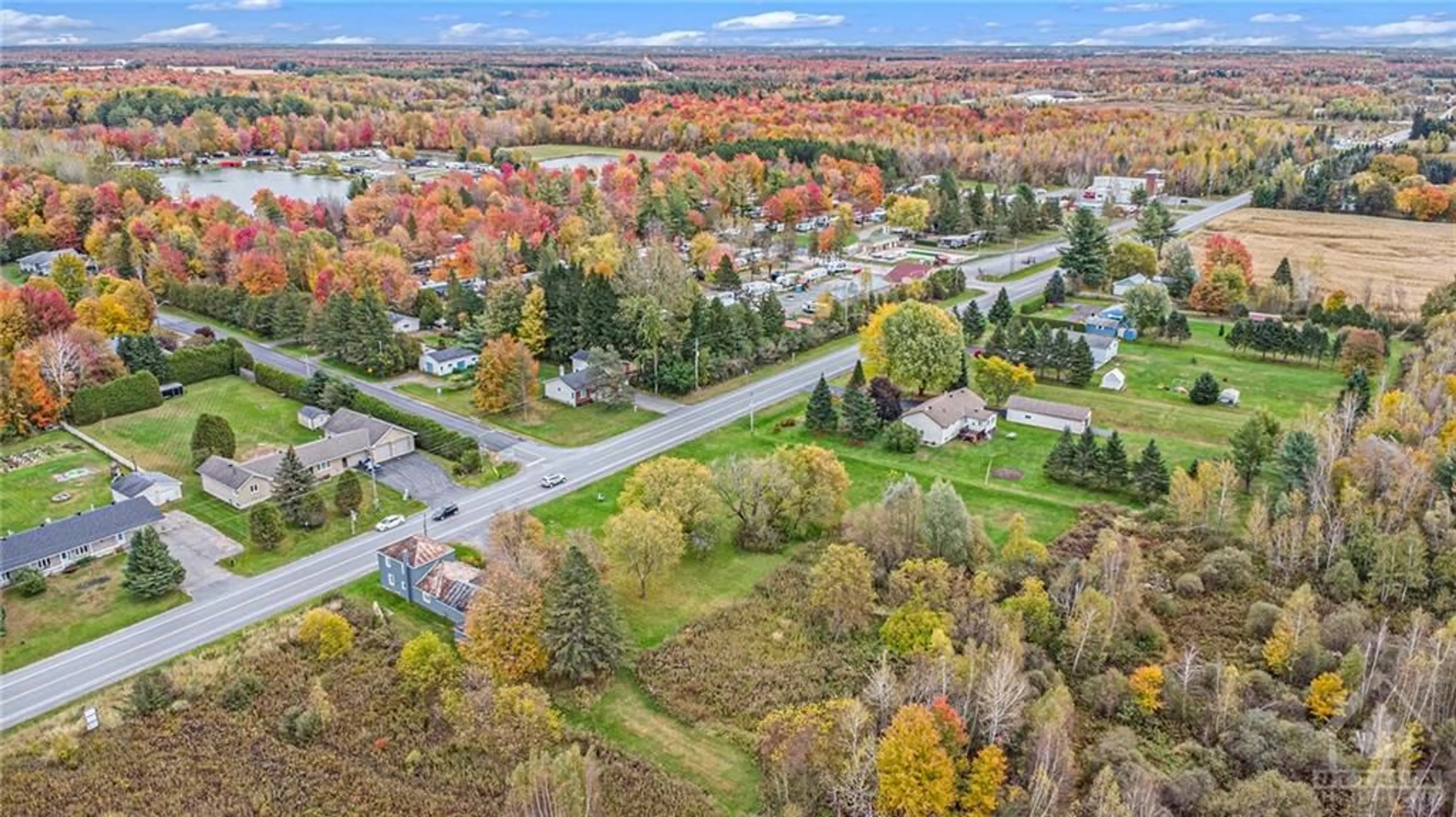 A pic from exterior of the house or condo, the street view for 620 LIMOGES Rd, Limoges Ontario K0A 2M0