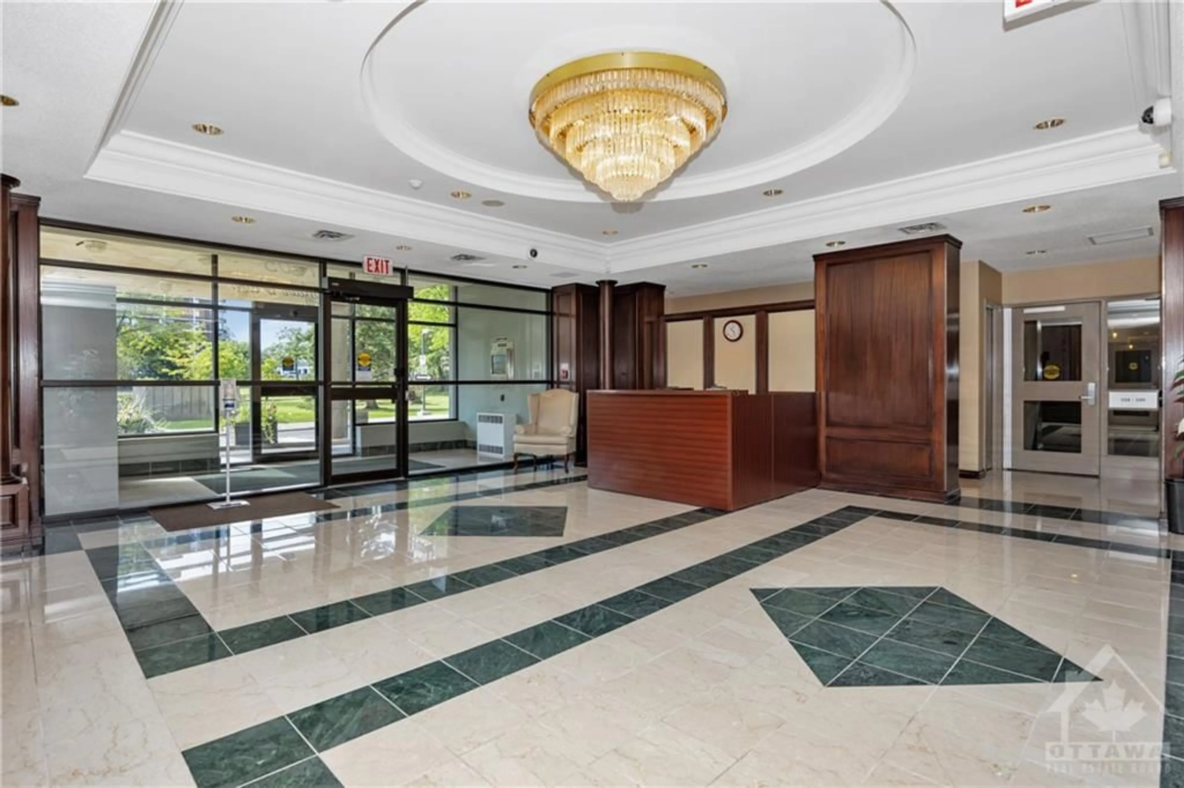 Indoor lobby, unknown floor for 1705 PLAYFAIR Dr #604, Ottawa Ontario K1H 8P6