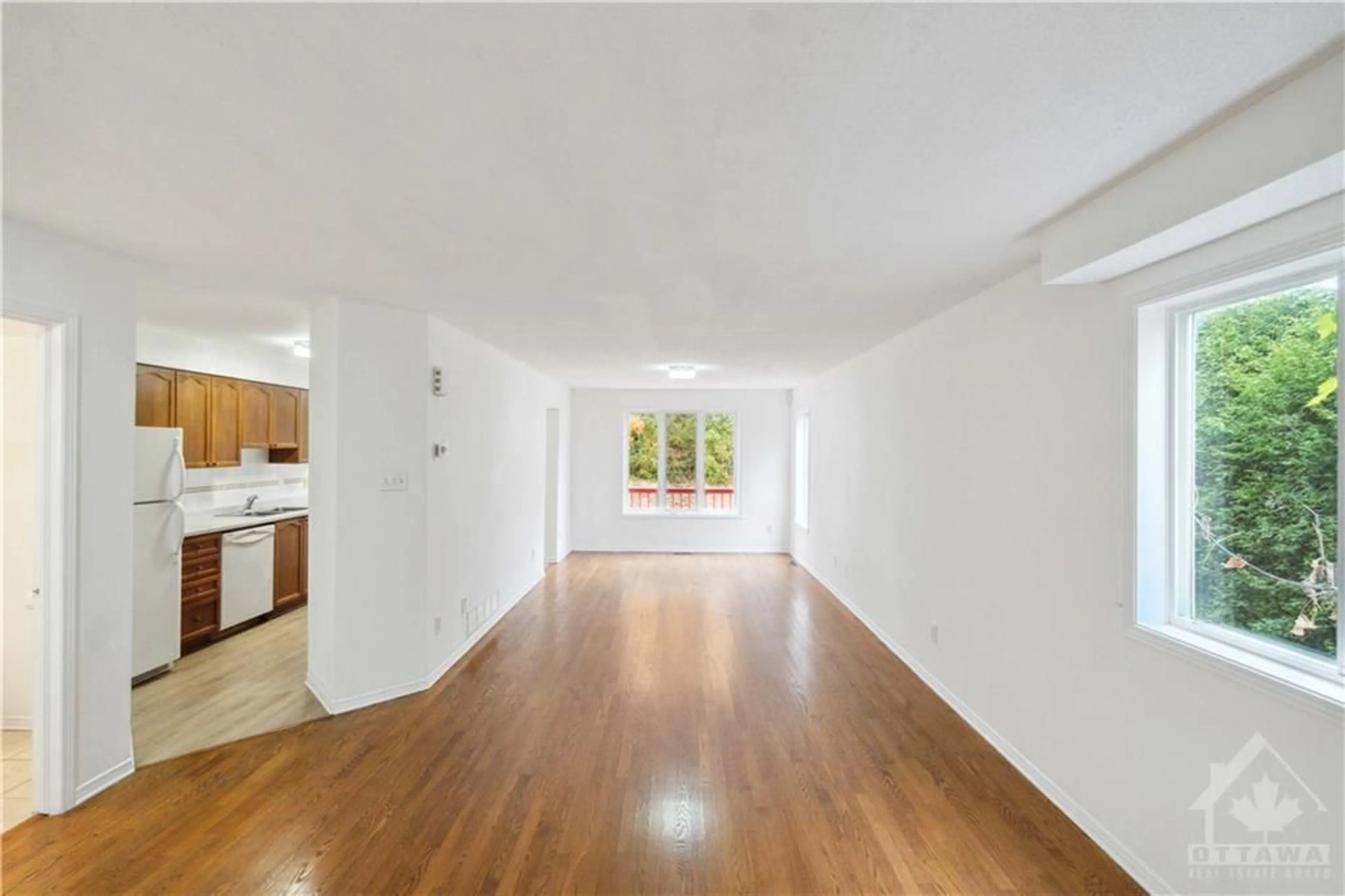 A pic of a room, wood floors for 144 CARWOOD Cir, Ottawa Ontario K1K 4V3