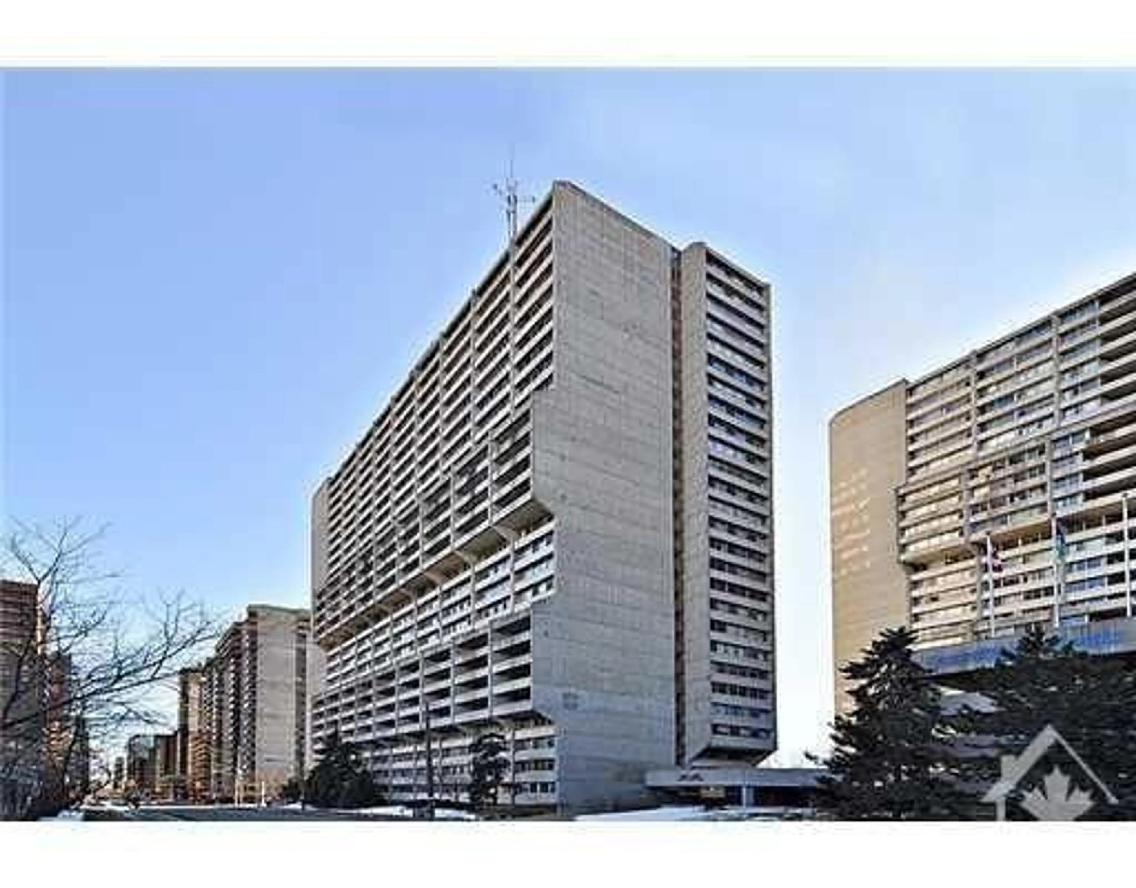 A pic from exterior of the house or condo, the front or back of building for 500 LAURIER Ave #2205, Ottawa Ontario K1R 5E1