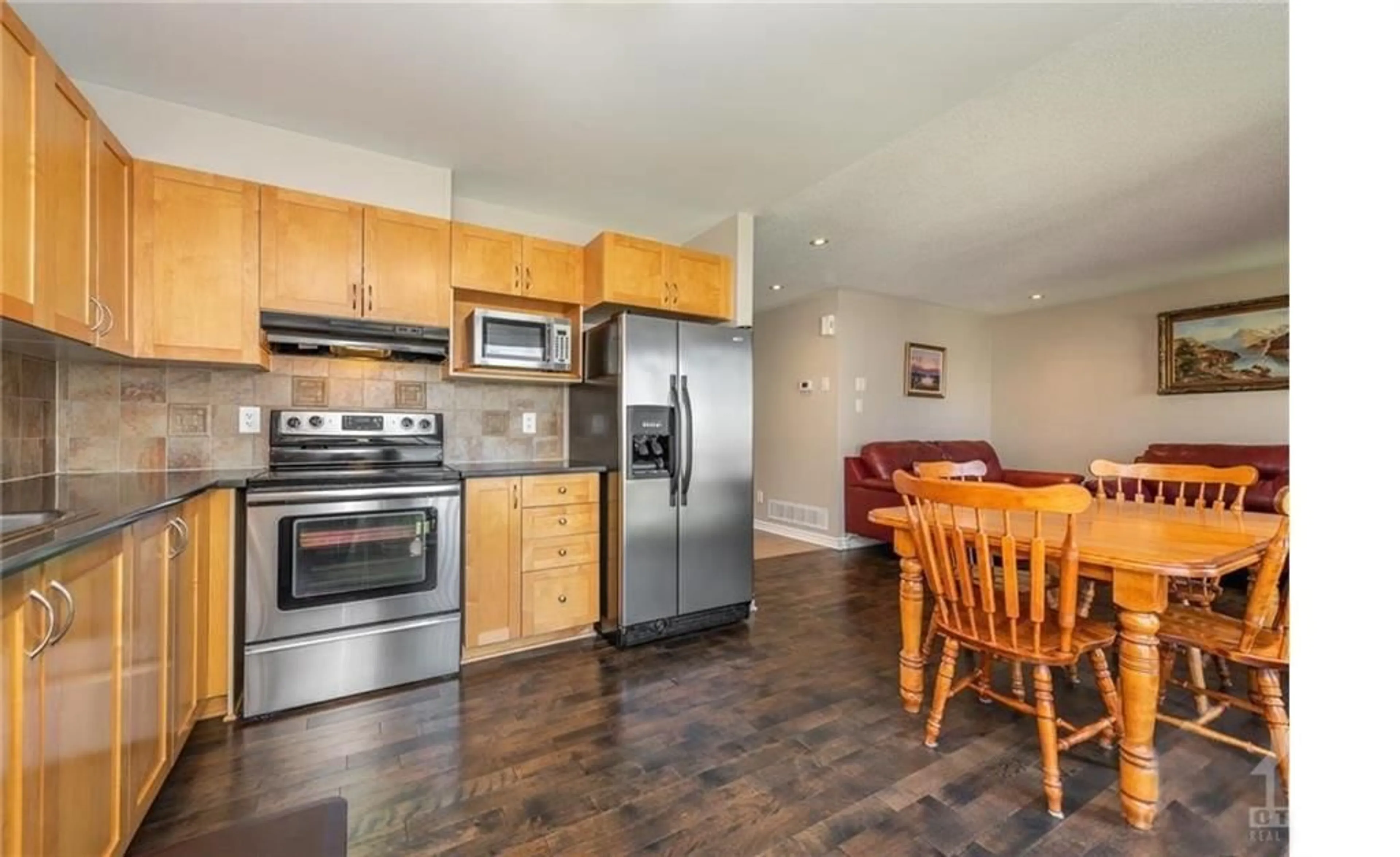 Open concept kitchen for 113 GLENDORE St, Ottawa Ontario K2J 0N1