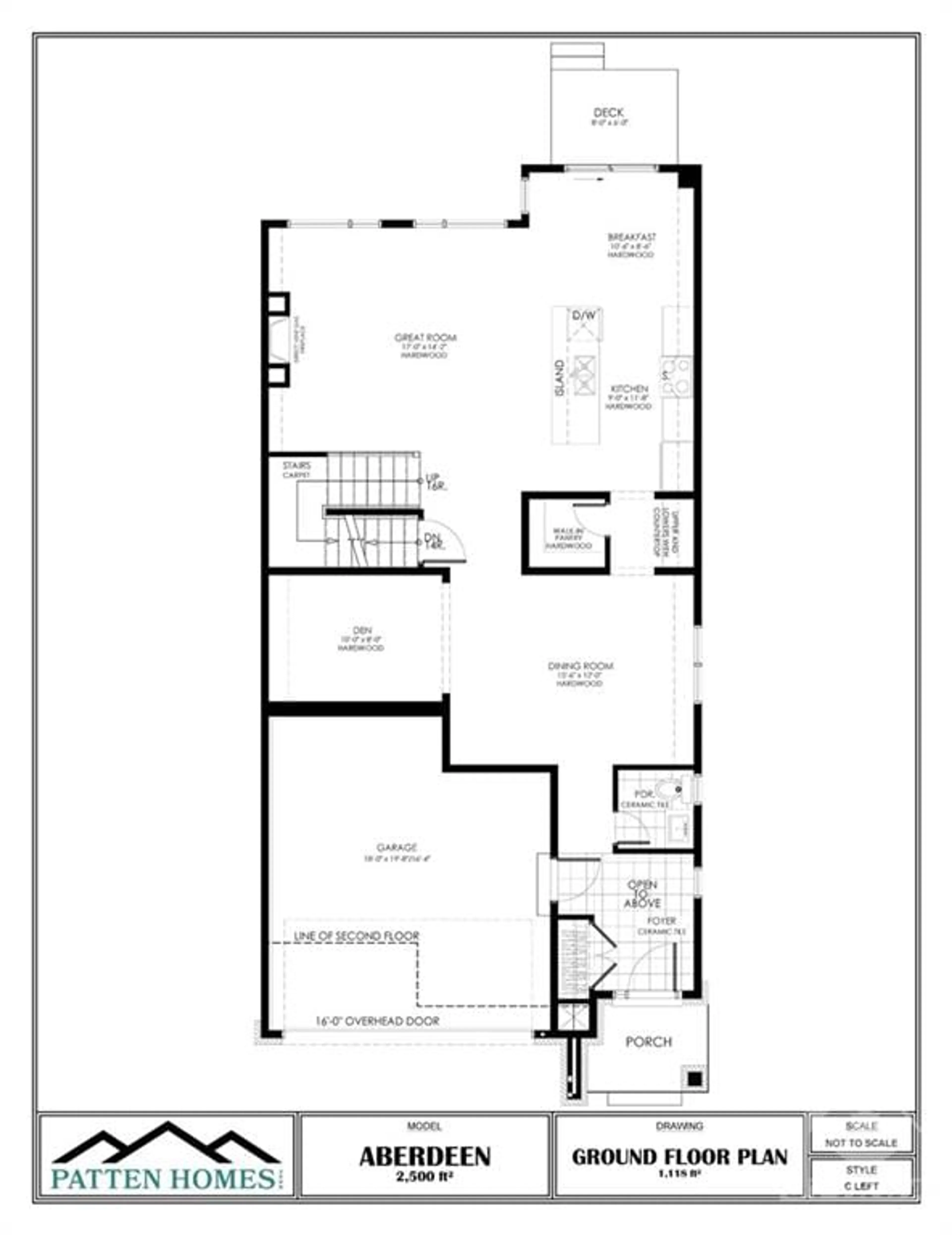 Floor plan for 723 PLOUGHMAN Pl, Ottawa Ontario K2S 3C4