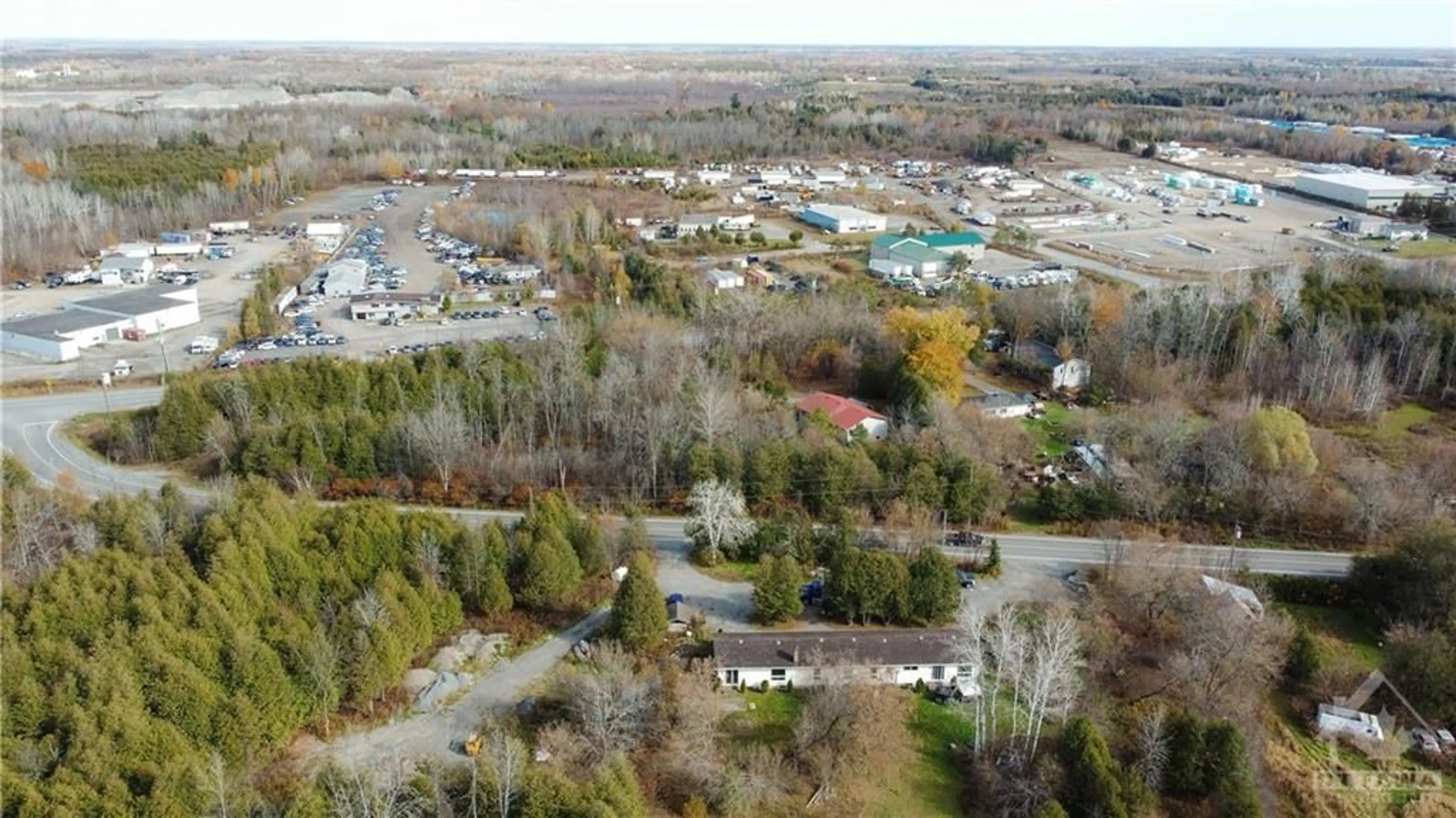 A pic from exterior of the house or condo, the fenced backyard for 1860 GREYS CREEK Rd, Greely Ontario K4P 1H7