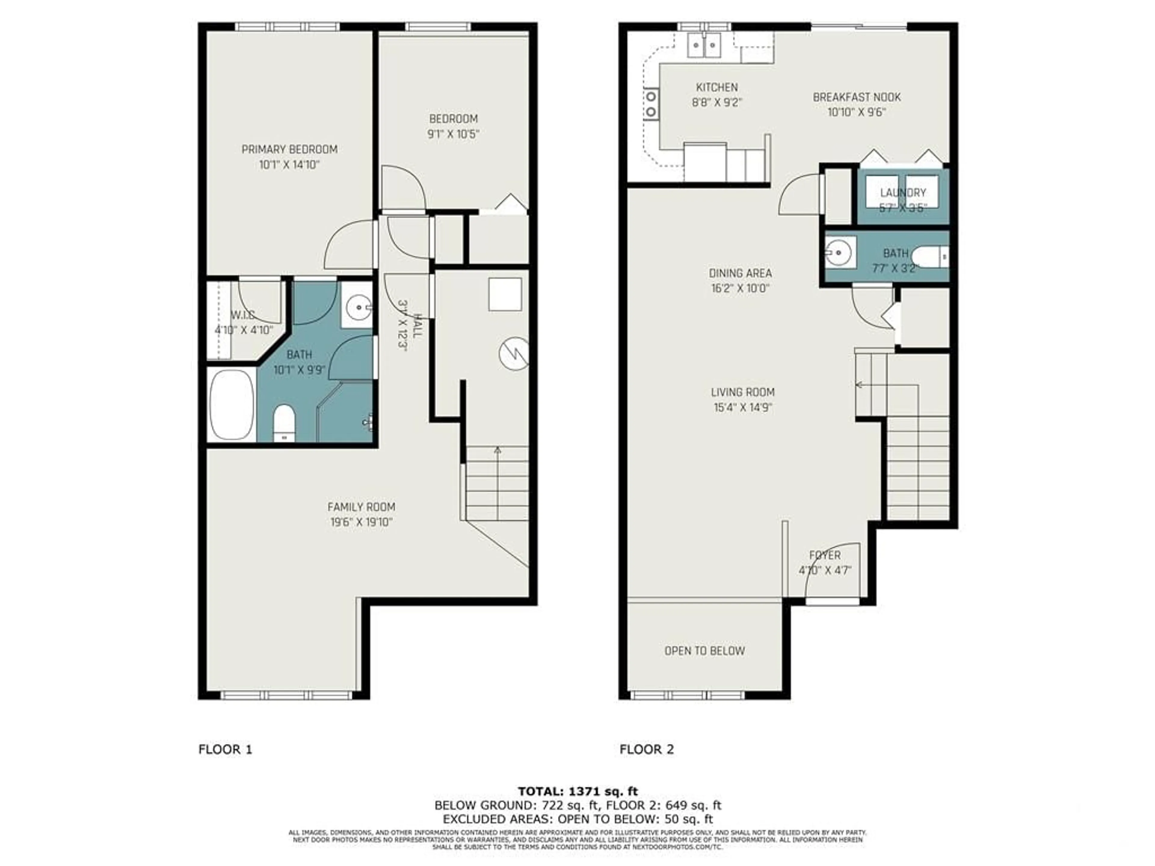 Floor plan for 284 TIVOLI Pvt, Nepean Ontario K2E 0A6