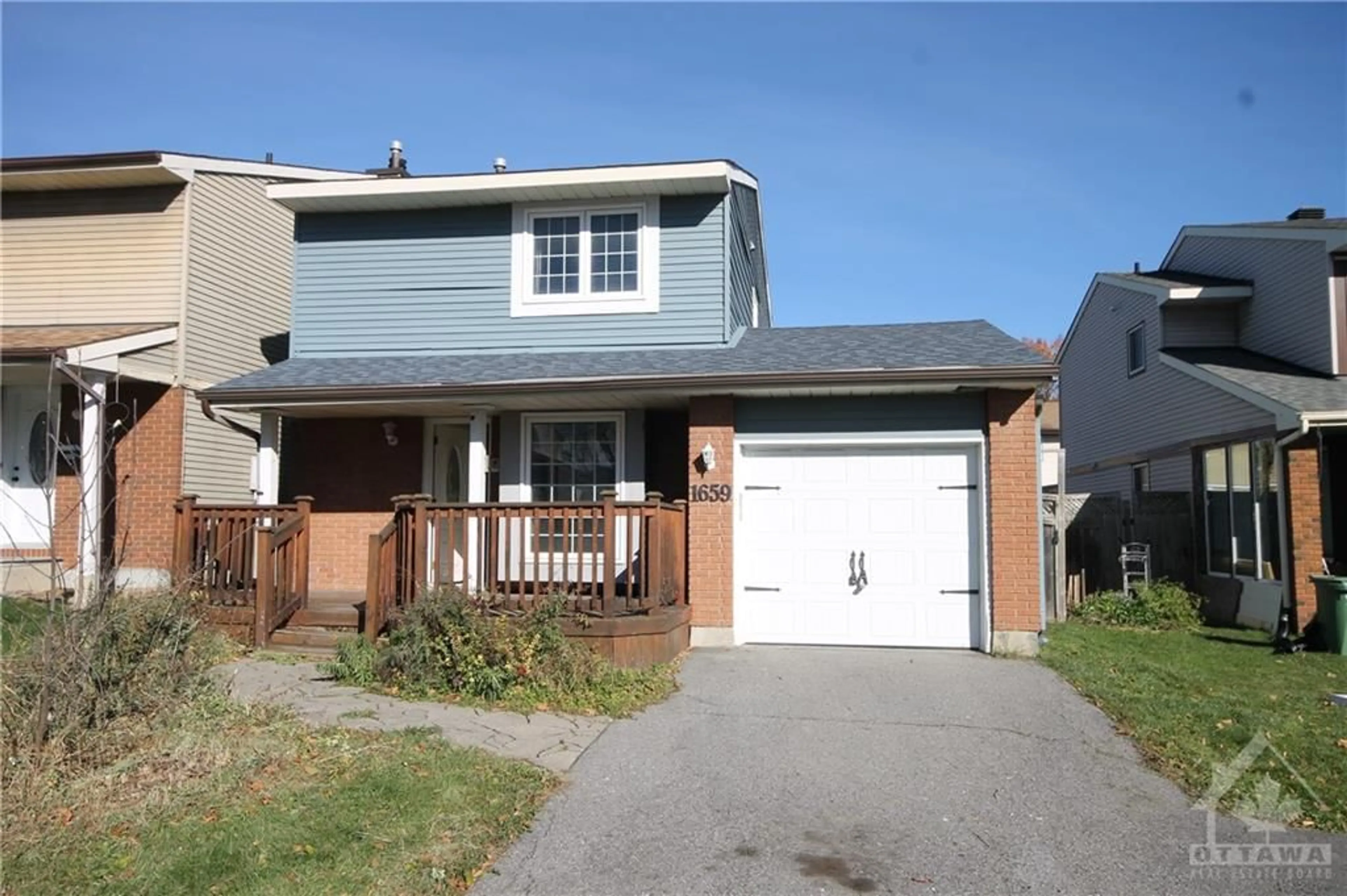 Frontside or backside of a home, cottage for 1659 NORDIC Way, Ottawa Ontario K1B 5K5