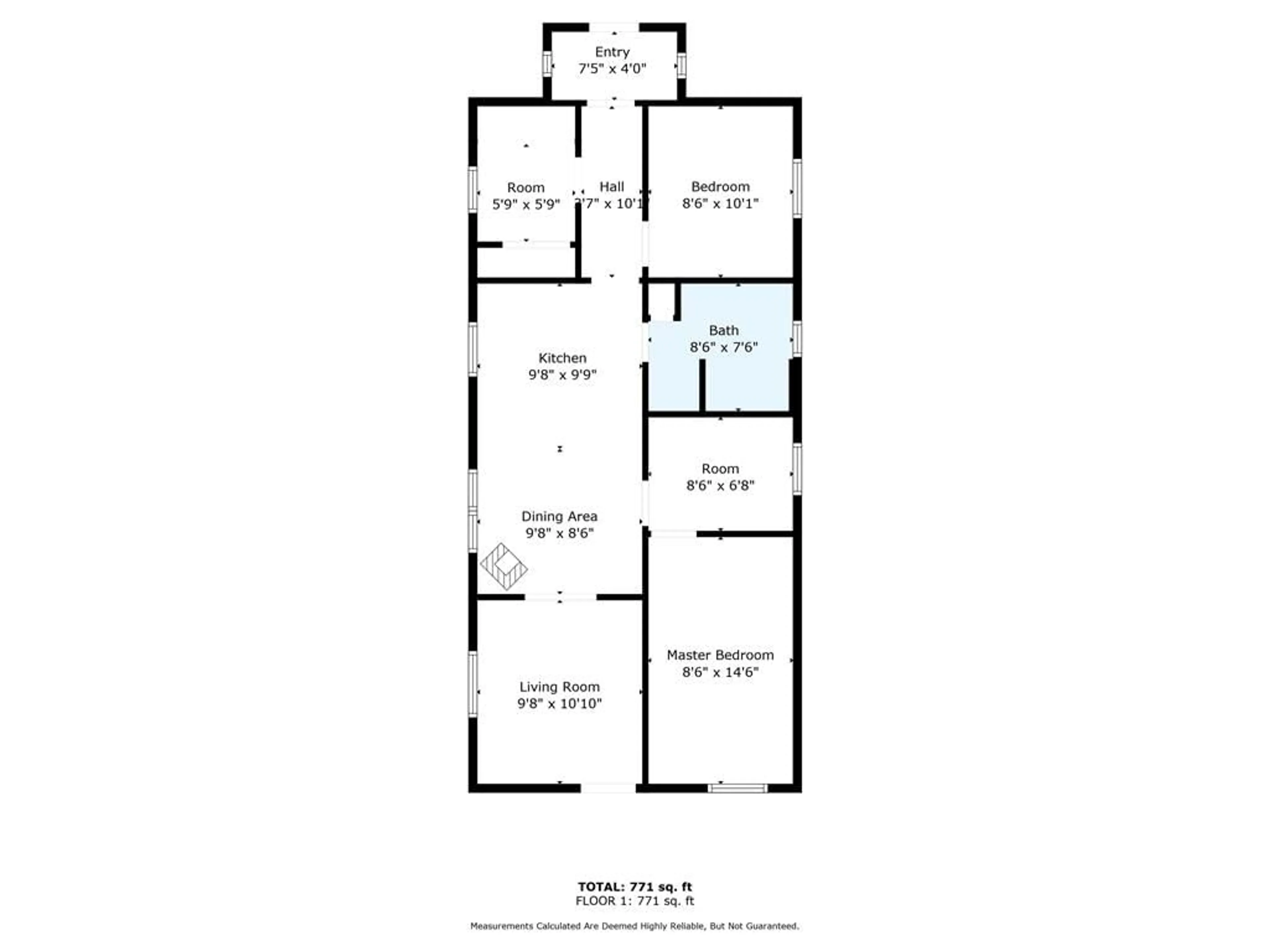 Floor plan for 4866 2ND LINE Rd, North Lancaster Ontario K0C 1Z0