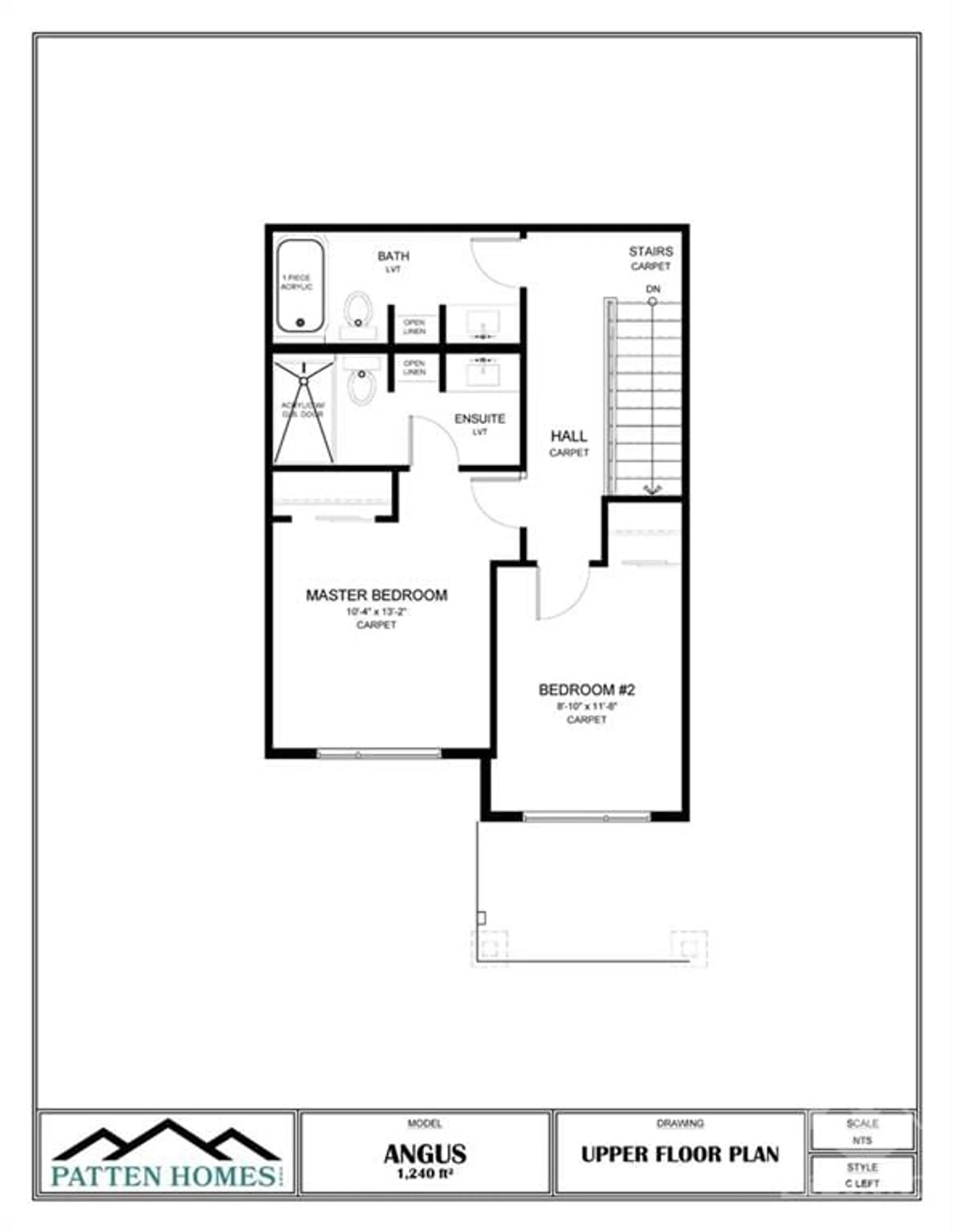 Floor plan for 1204 COPE Dr, Ottawa Ontario K2S 3C4