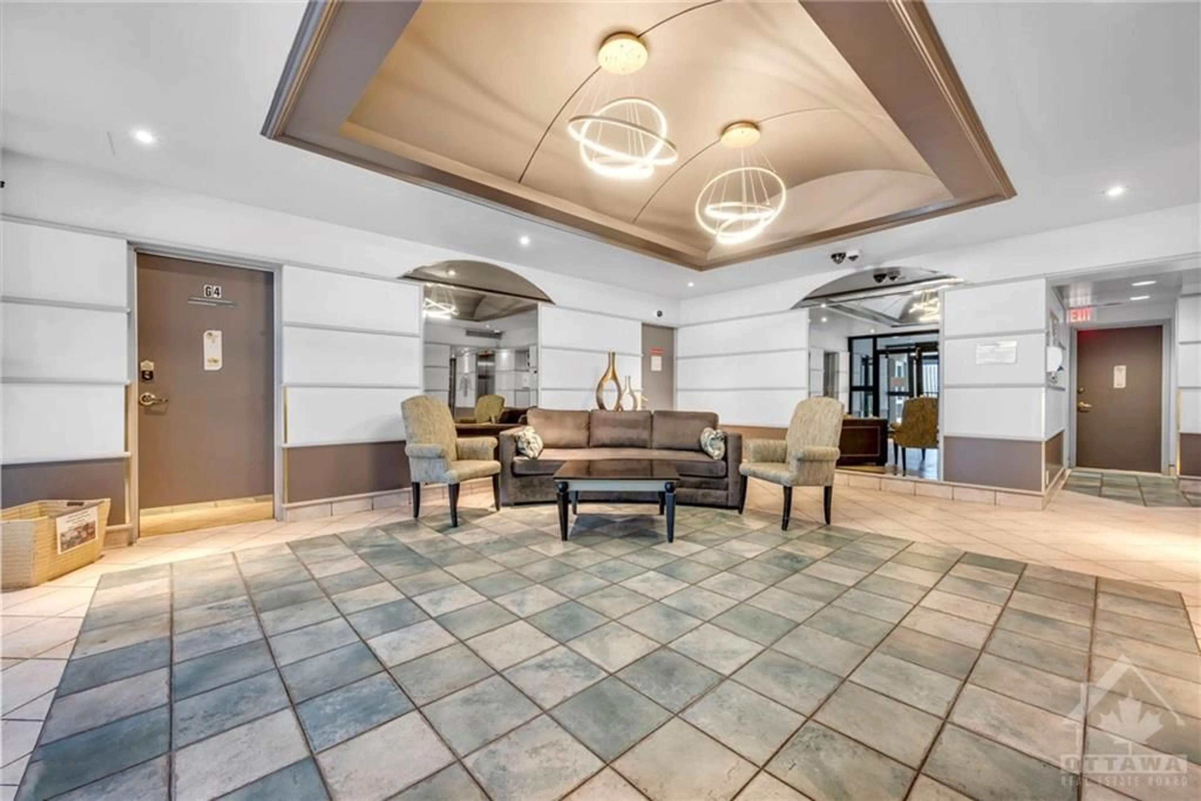 Indoor lobby, unknown floor for 158C MCARTHUR Ave #1807, Ottawa Ontario K1L 8E7