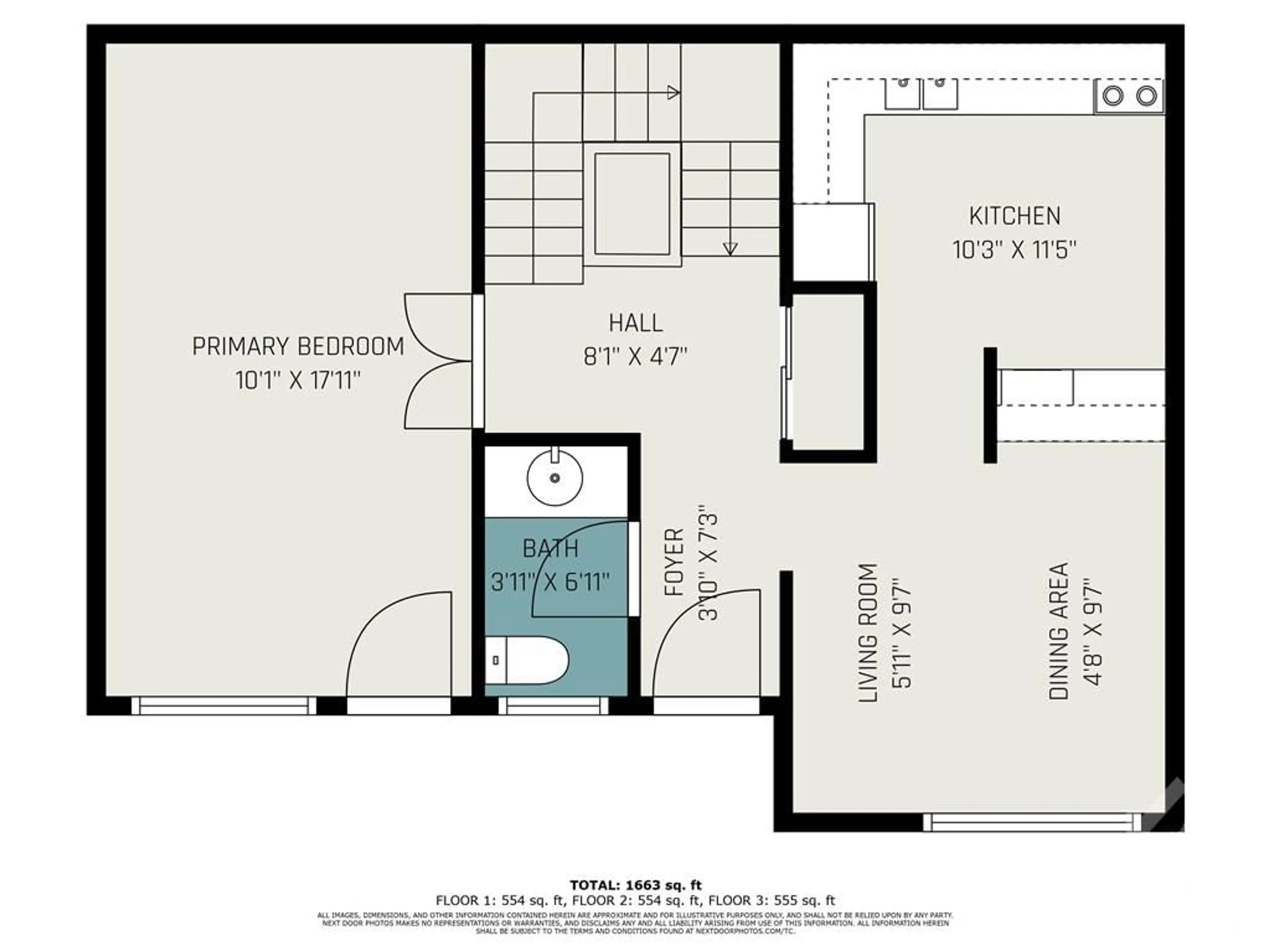 Floor plan for 2939 FAIRLEA Cres #27, Ottawa Ontario K1V 9A5