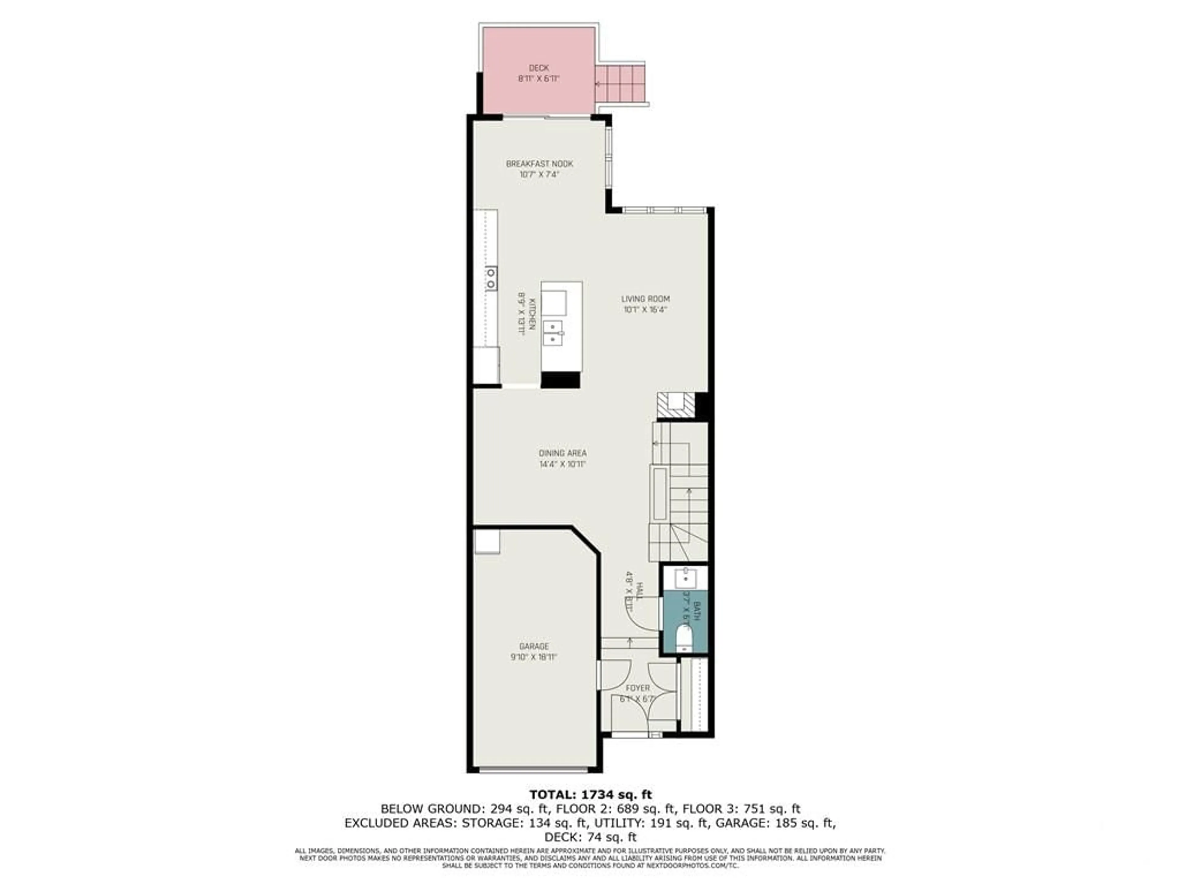 Floor plan for 212 PURCHASE Cres, Stittsville Ontario K2S 2L8