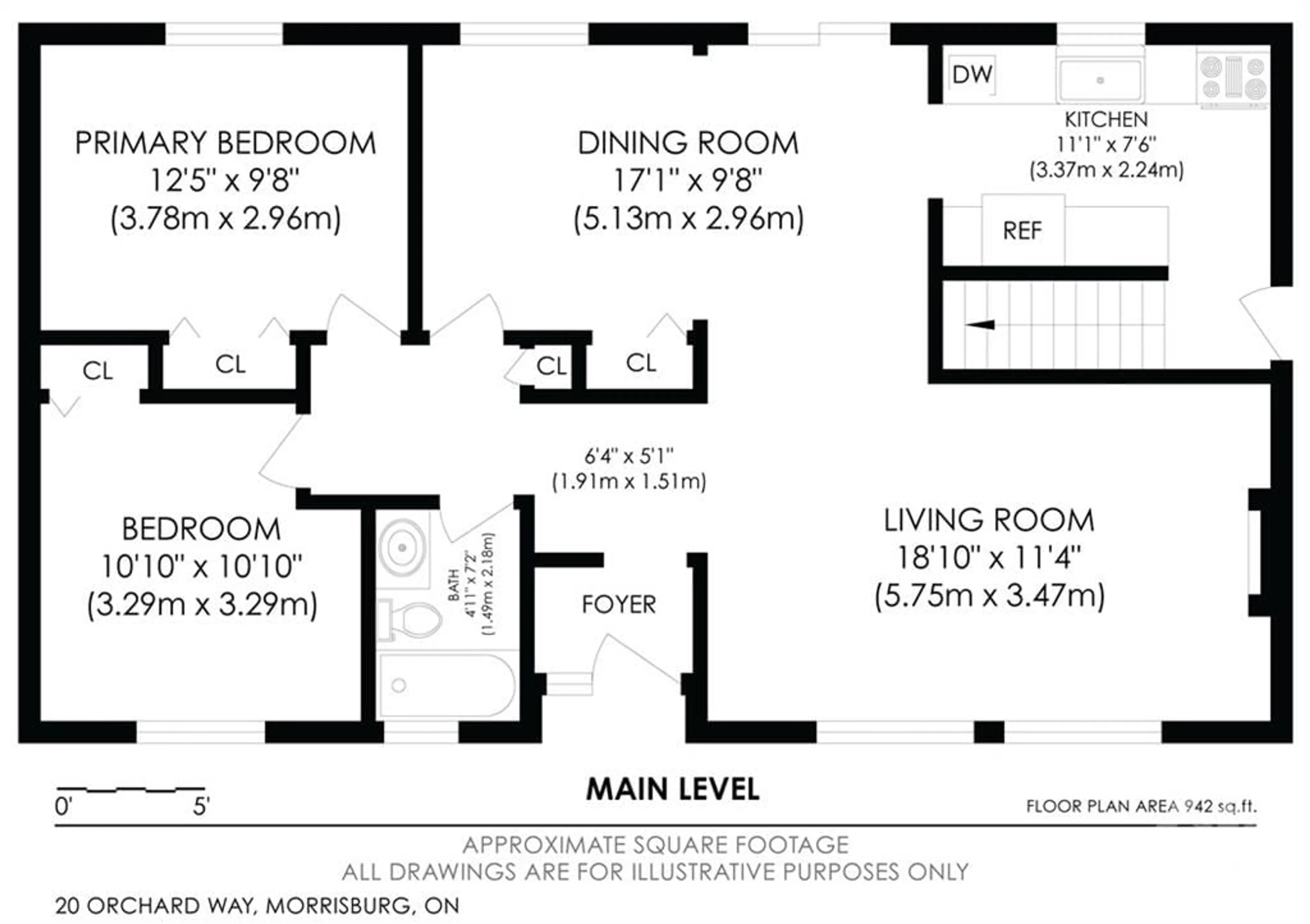 Floor plan for 20 ORCHARD Way, Morrisburg Ontario K0C 1X0