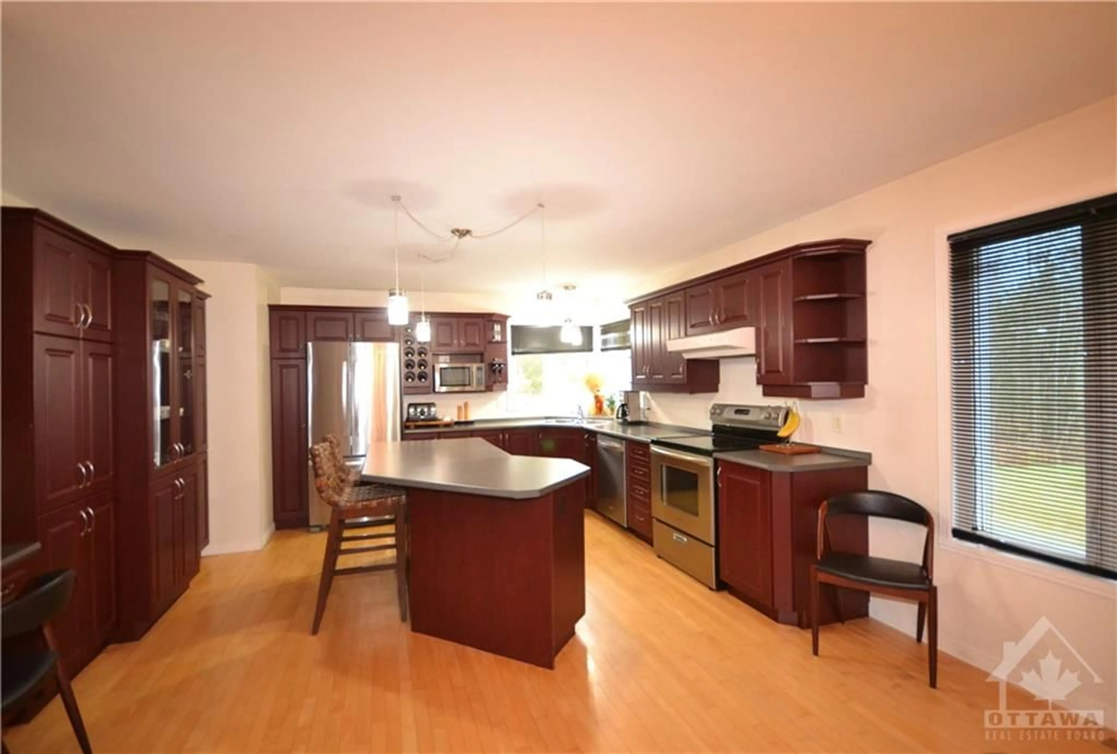 Open concept kitchen for 3888 SCHNUPP Rd, Bourget Ontario K0A 1E0