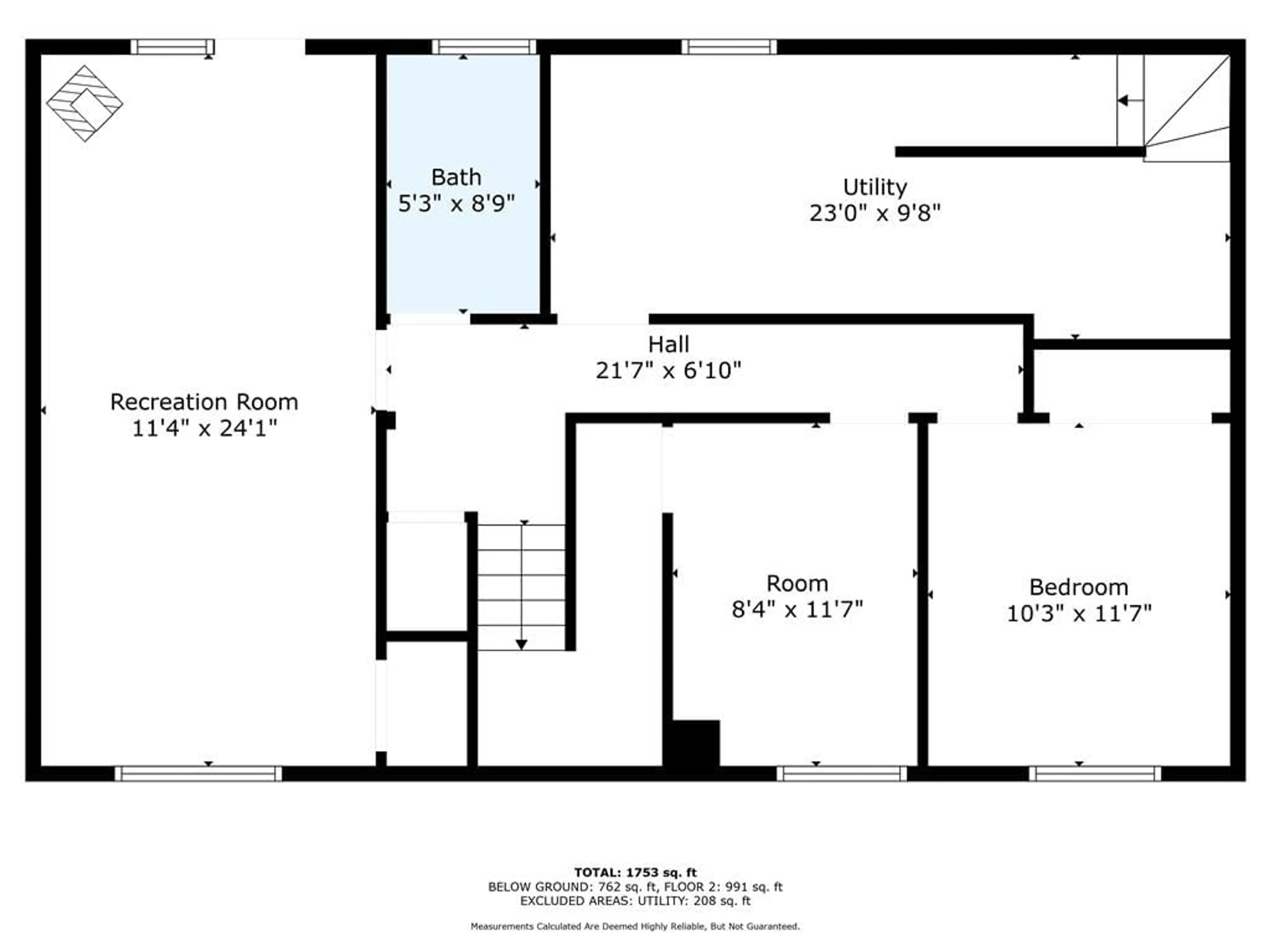 Floor plan for 273 REYNOLDS Dr, Brockville Ontario K6V 1X8