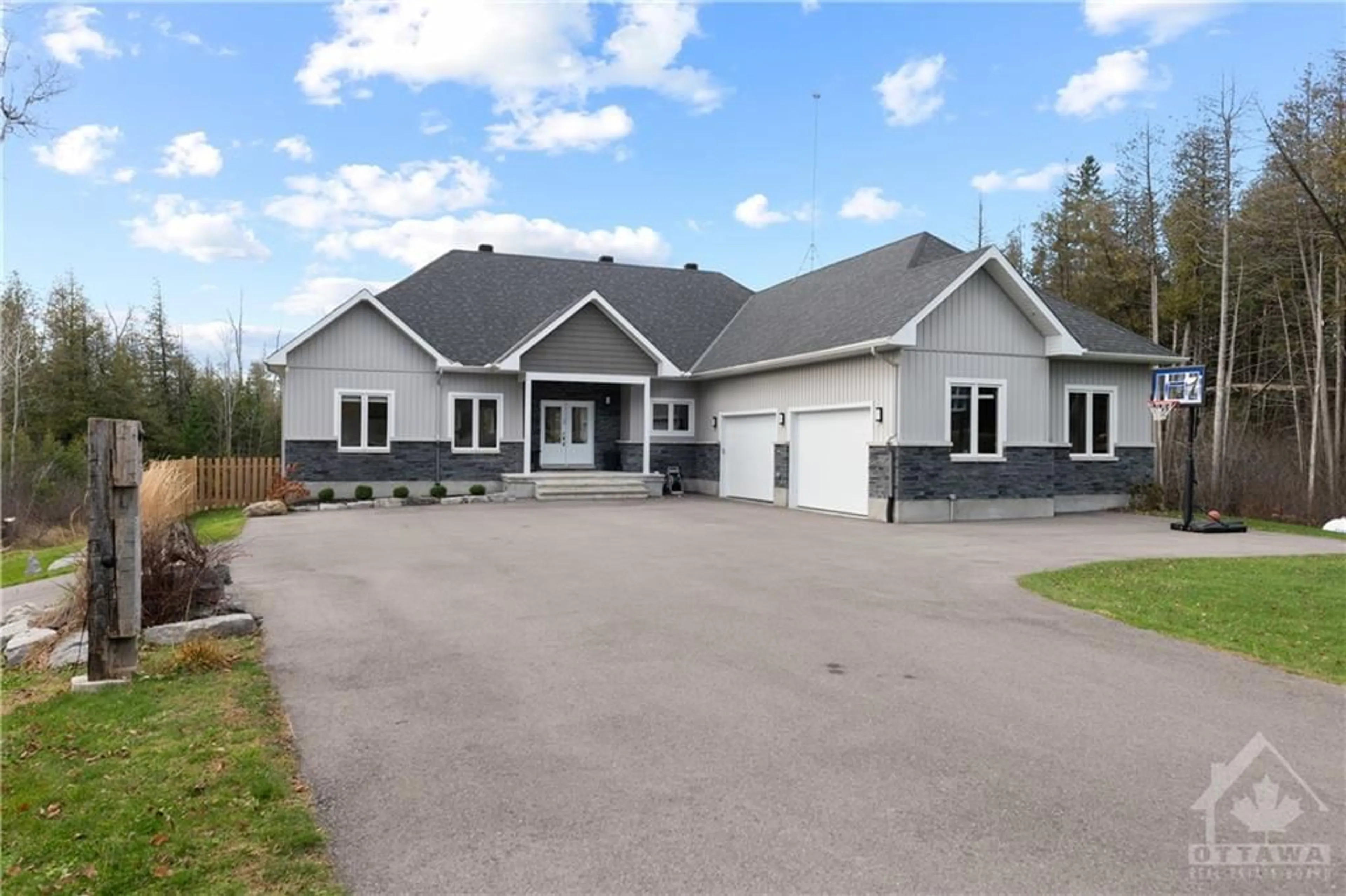 Frontside or backside of a home, cottage for 875 DEERTAIL Lane, Ottawa Ontario K0A 1L0