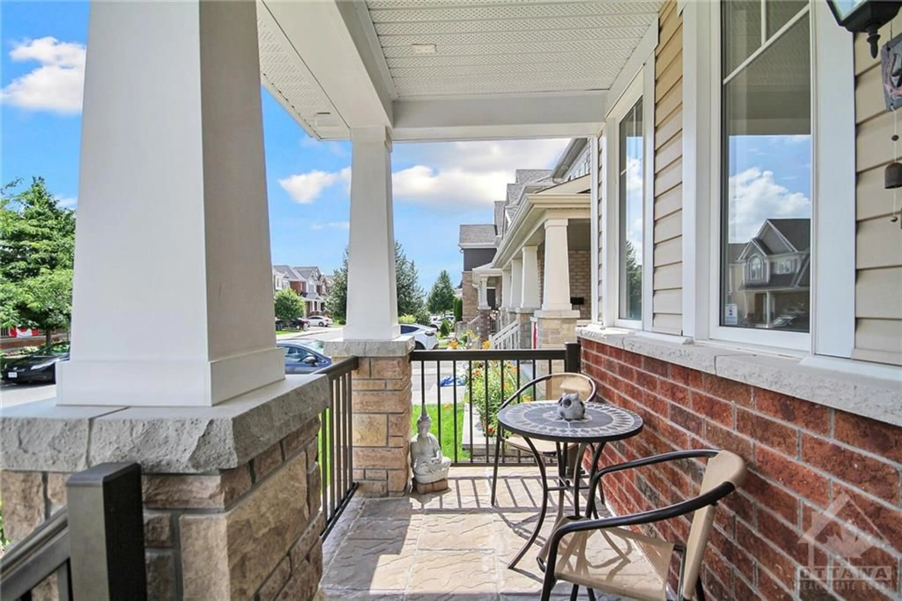 Patio, the street view for 128 LILY POND St, Ottawa Ontario K2M 0J3