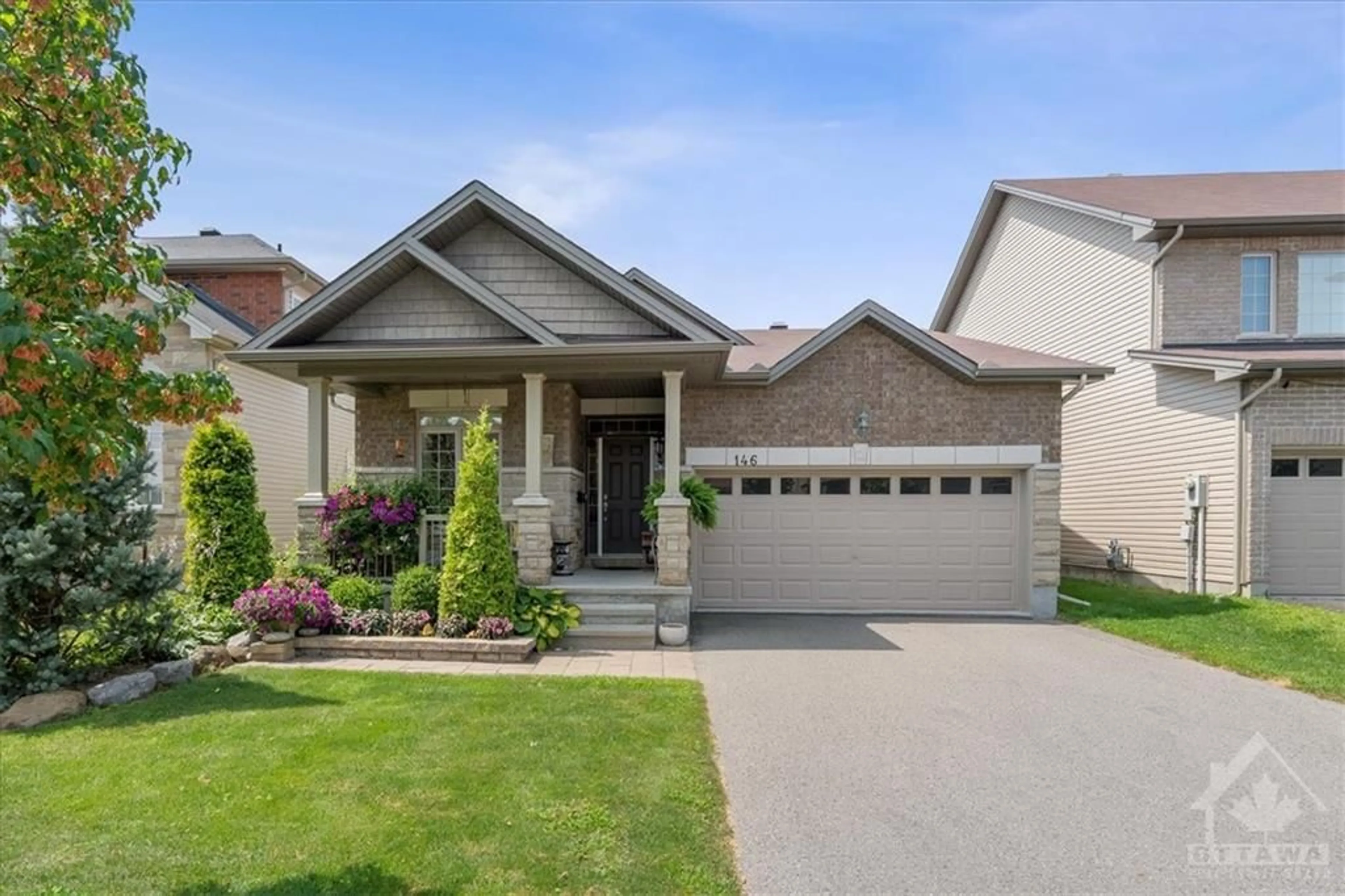 Frontside or backside of a home, cottage for 146 ESTERBROOK Dr, Ottawa Ontario K1W 0H2