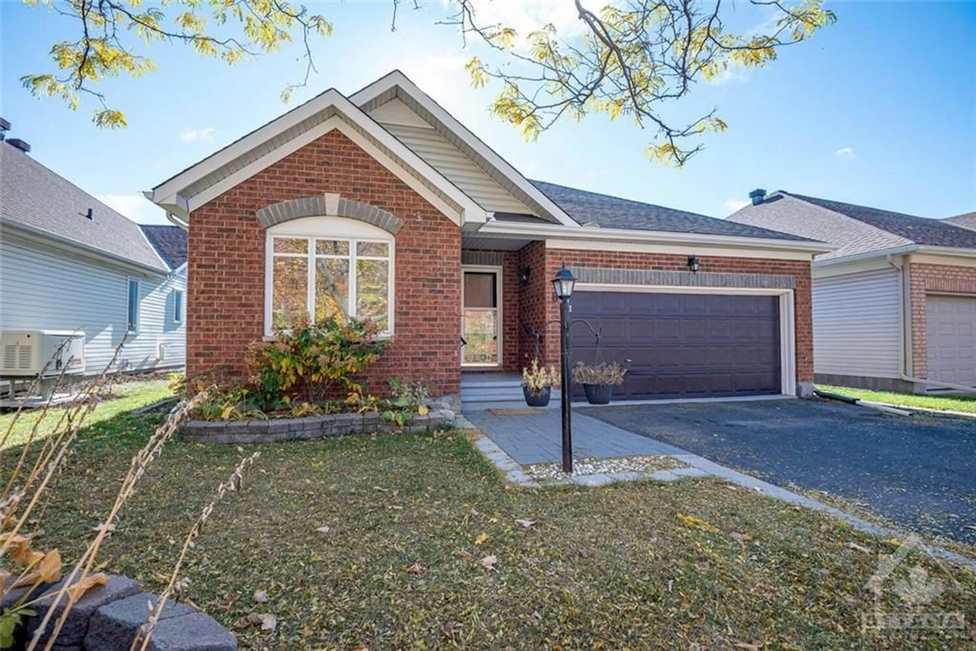 Home with brick exterior material for 8 SPINNEY Way, Ottawa Ontario K2J 4Y8