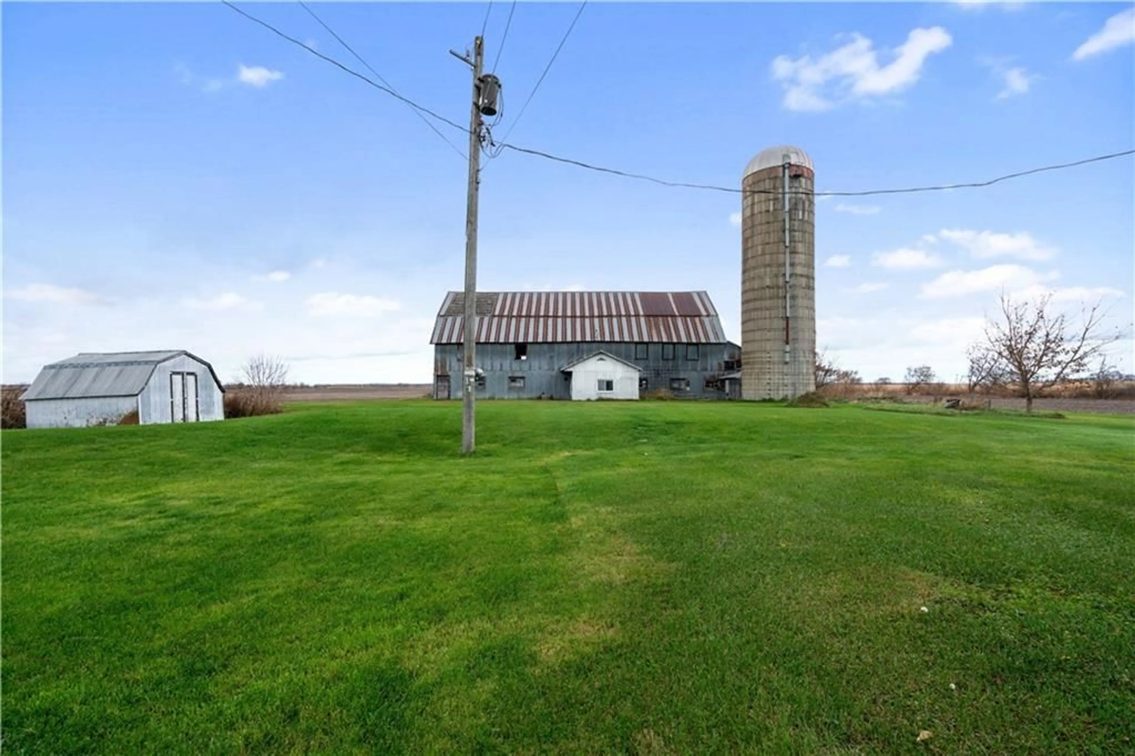 A pic from exterior of the house or condo, the fenced backyard for 16767 EIGHTH Rd, Moose Creek Ontario K0C 1W0