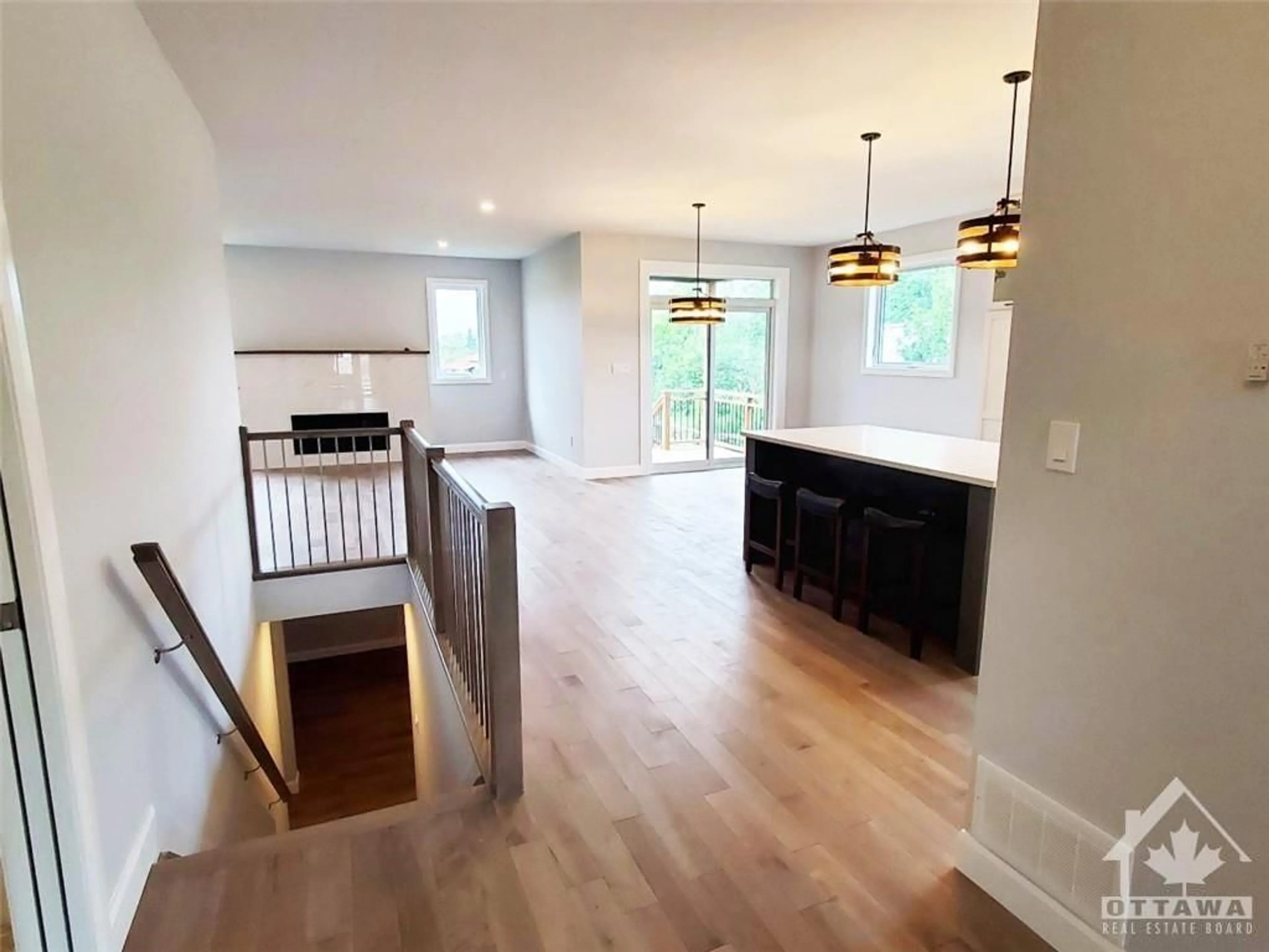 Open concept kitchen for 866 RIDEAU RIVER Rd, Montague Ontario K0G 1N0