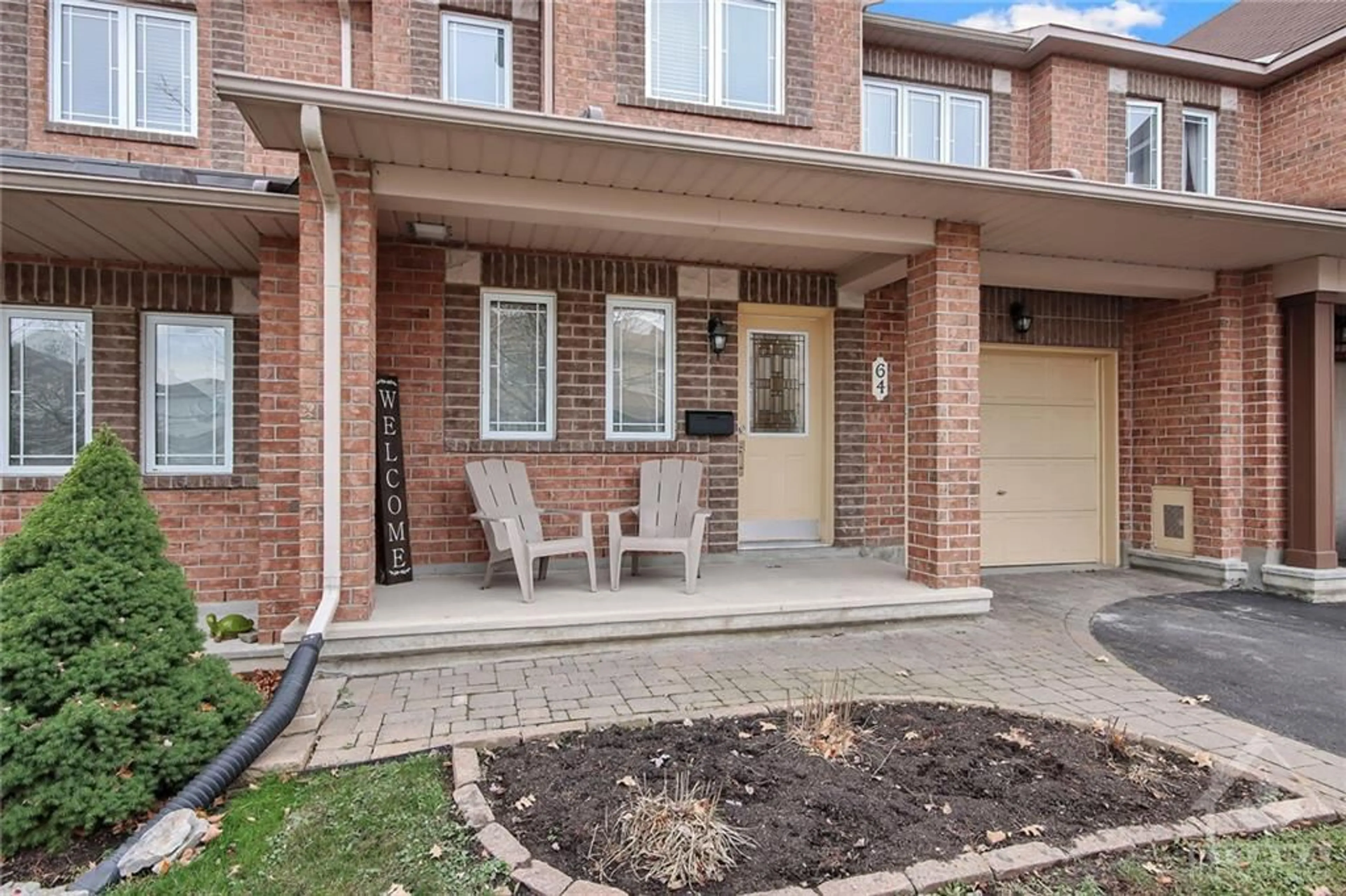 Home with brick exterior material for 64 CHARLESTON St, Ottawa Ontario K2G 7G1