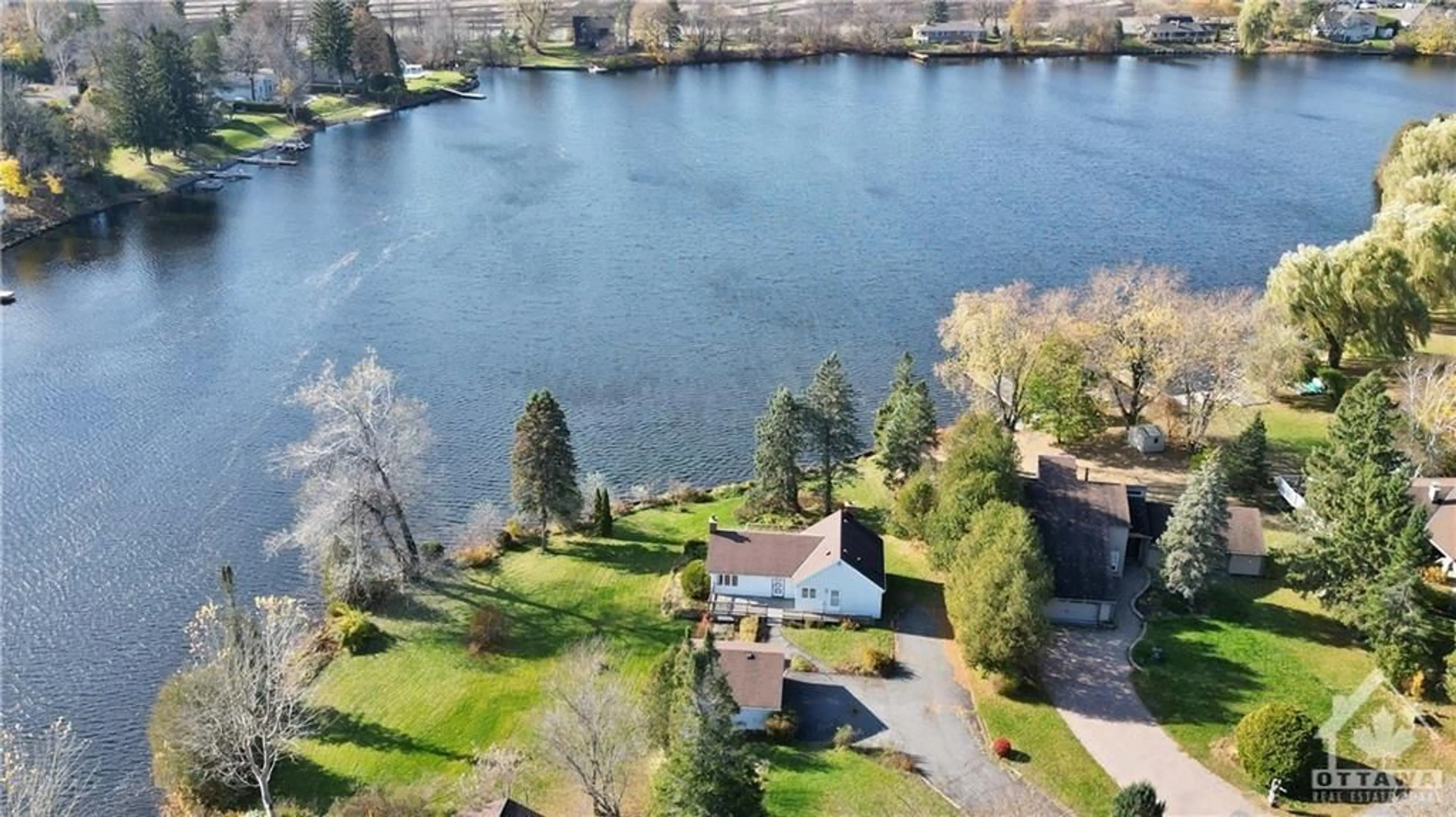 A pic from exterior of the house or condo, lake for 5328 KILBY Lane, Manotick Ontario K4M 1B4