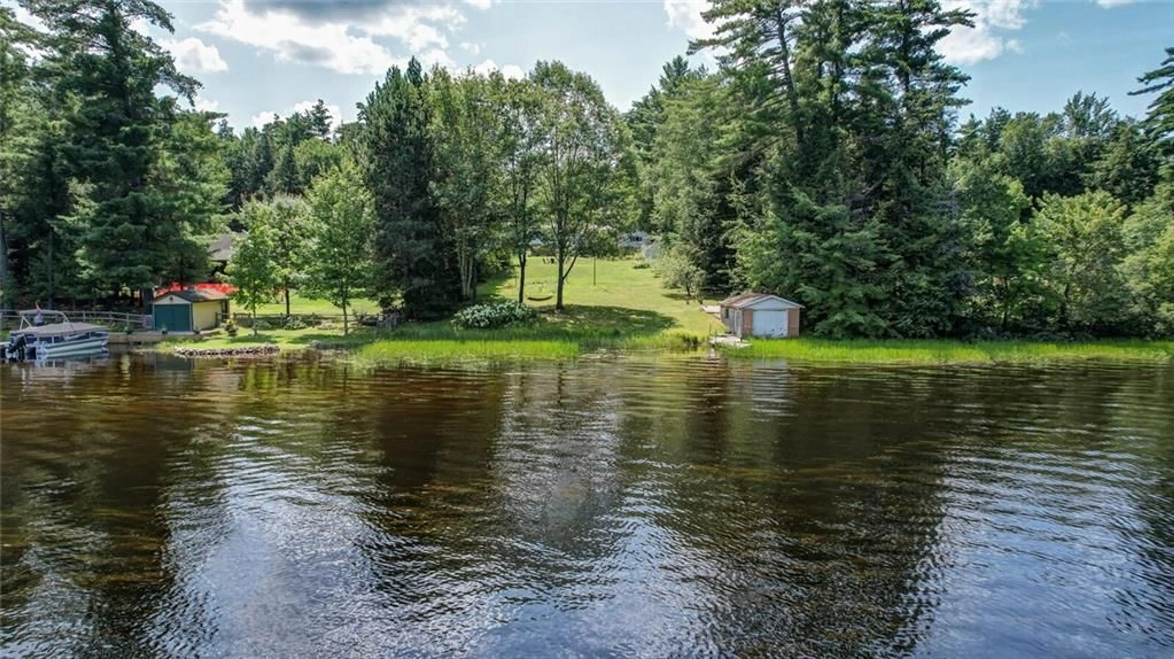 A pic from exterior of the house or condo, the view of lake or river for 1616 ROUND LAKE Rd, Round Lake Centre Ontario K0J 2A0