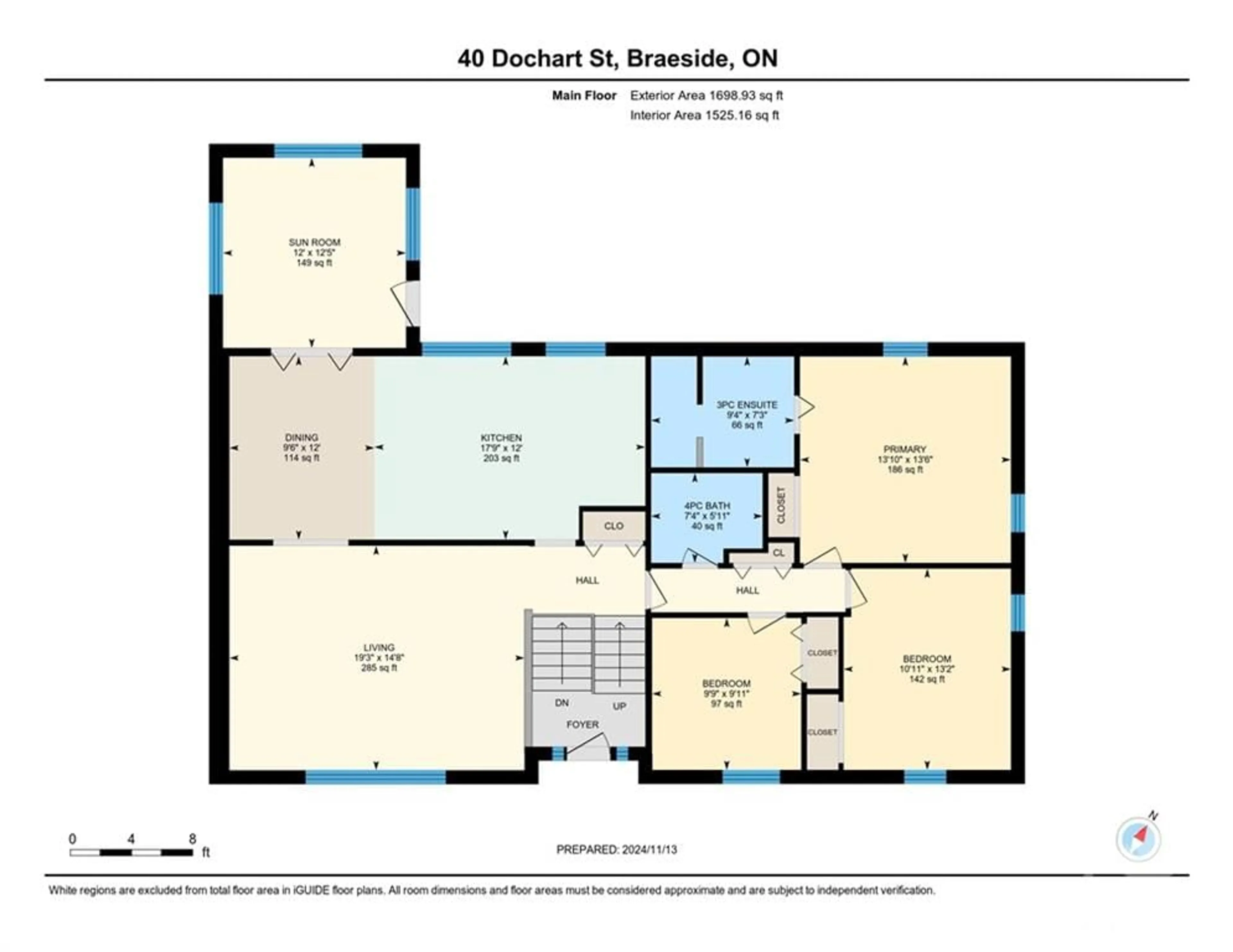 Floor plan for 40 DOCHART St, Braeside Ontario K0A 1G0