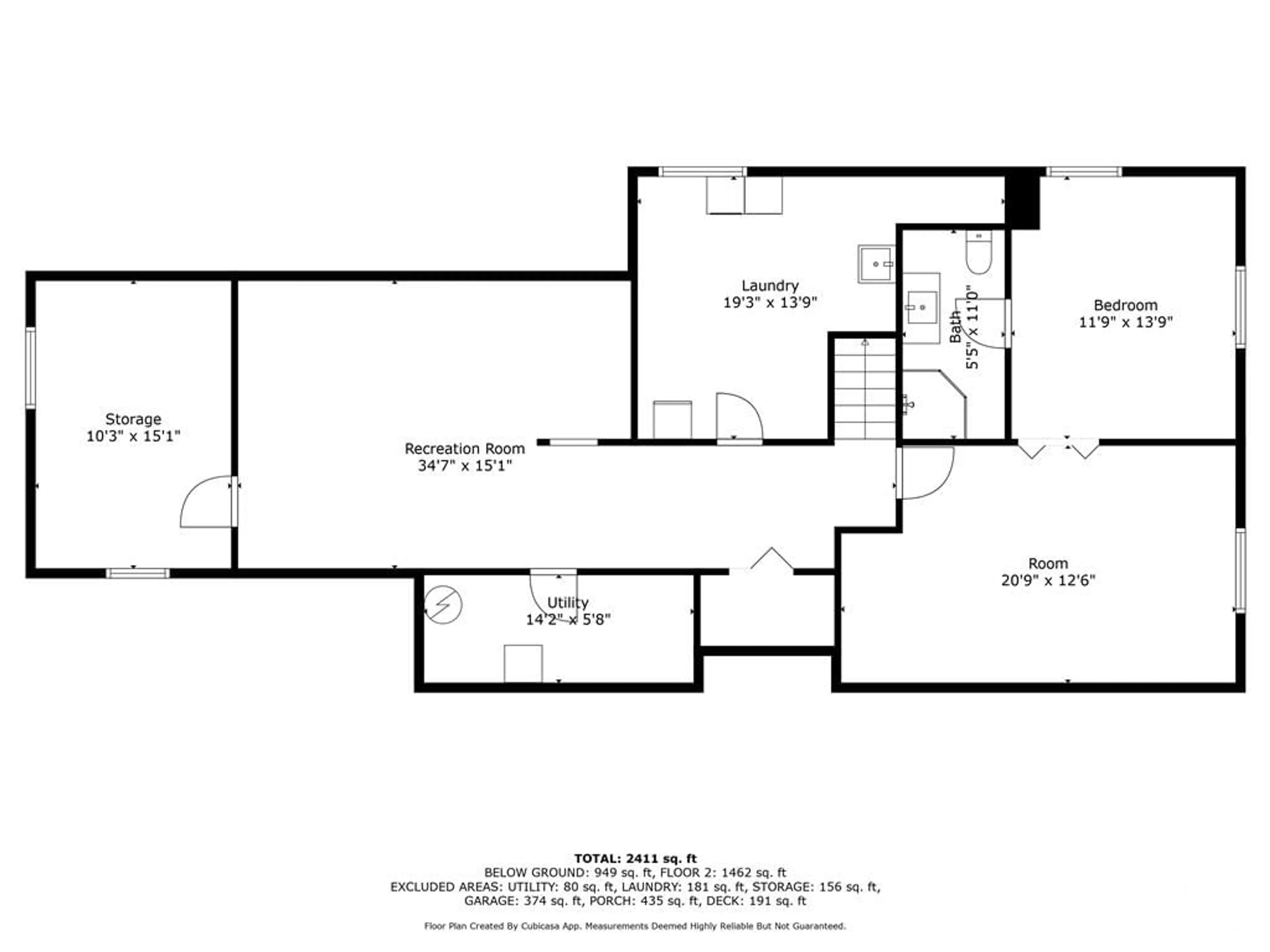 Floor plan for 1814 BEDELL Rd, Kemptville Ontario K0G 1J0