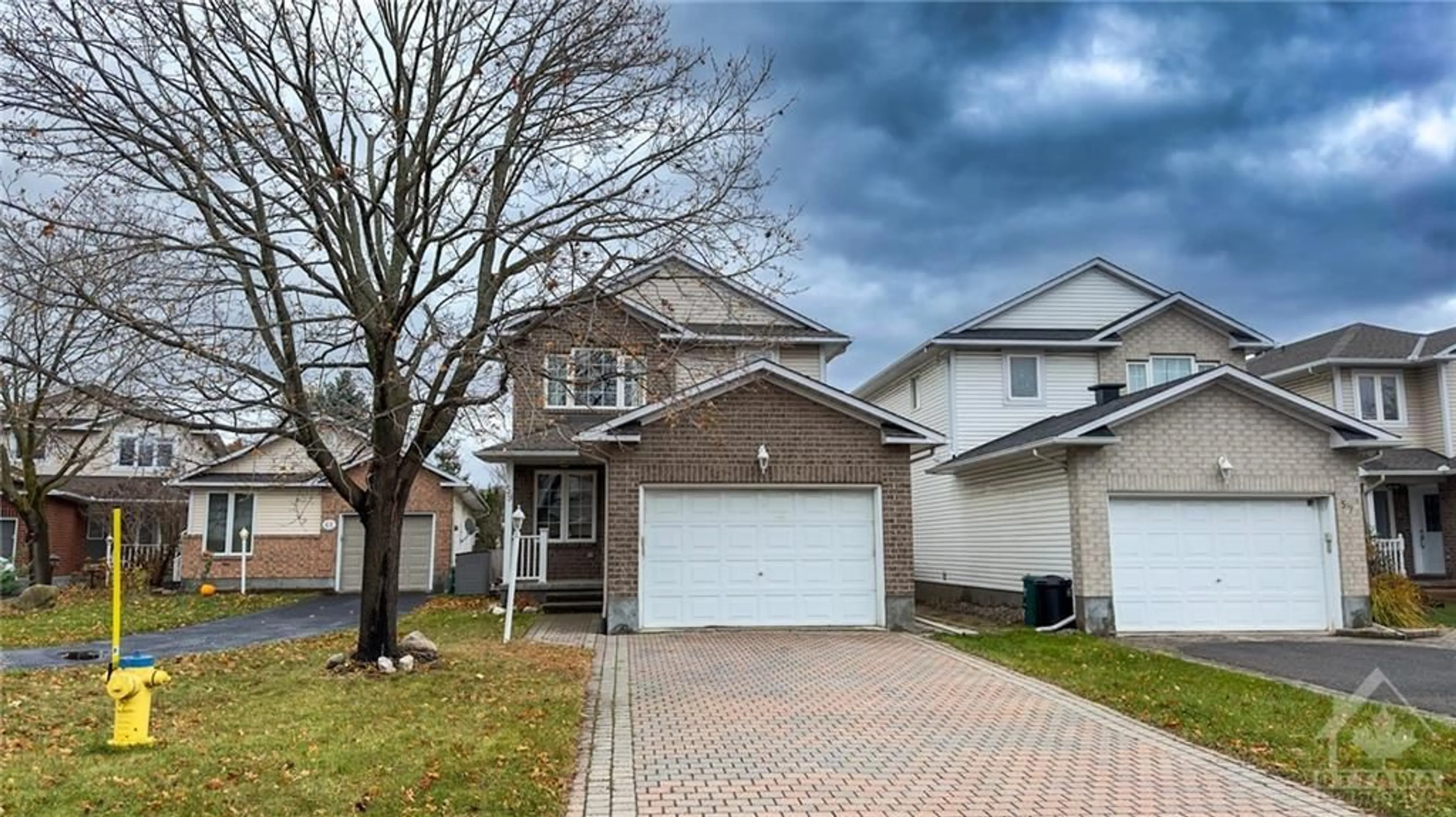 Frontside or backside of a home, the street view for 59 MONTANA Way, Ottawa Ontario K2J 4M4