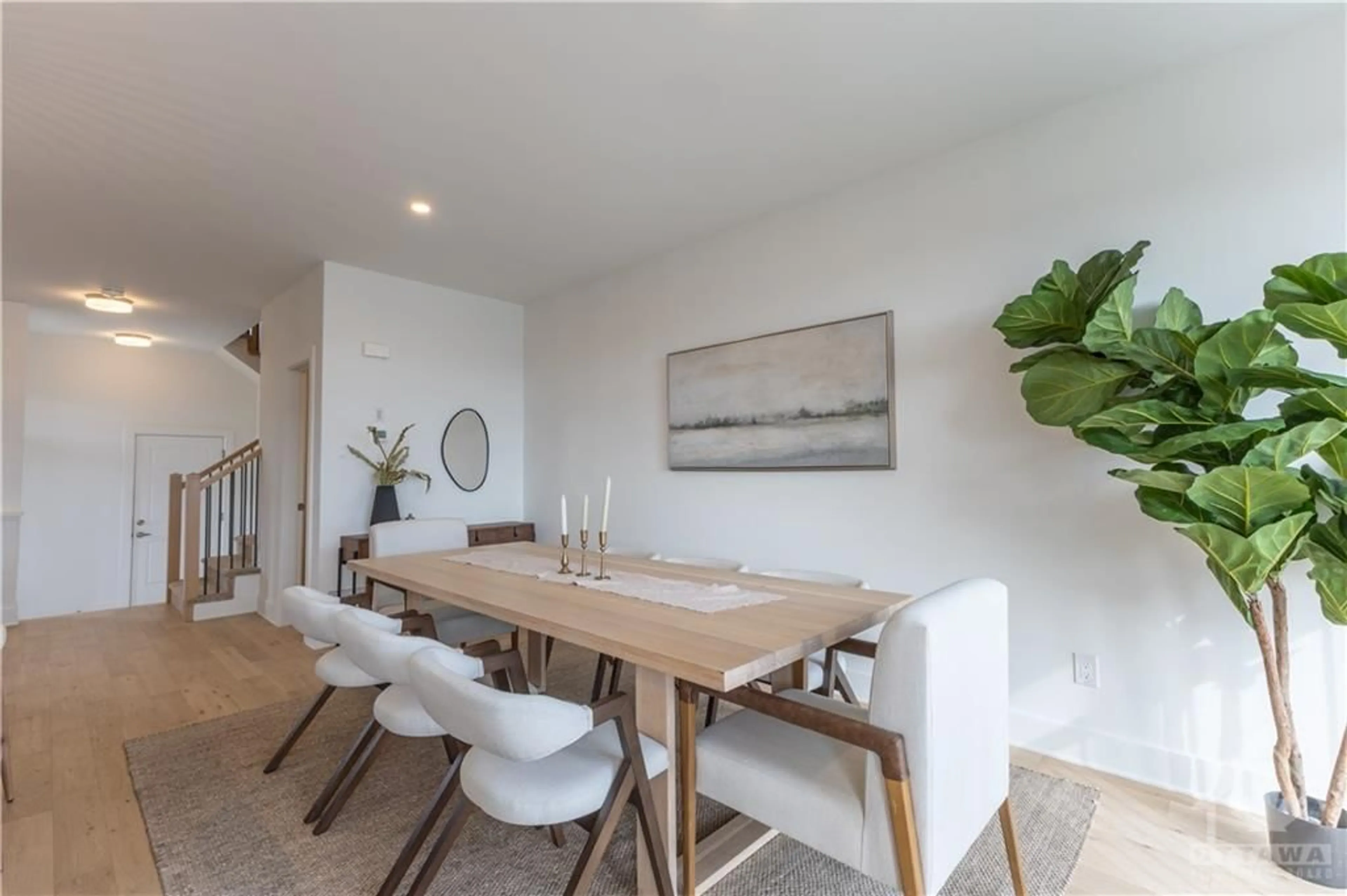 Dining room, wood floors for BLK 23 Unit 1 LEWIS St, Carleton Place Ontario K7C 0P6