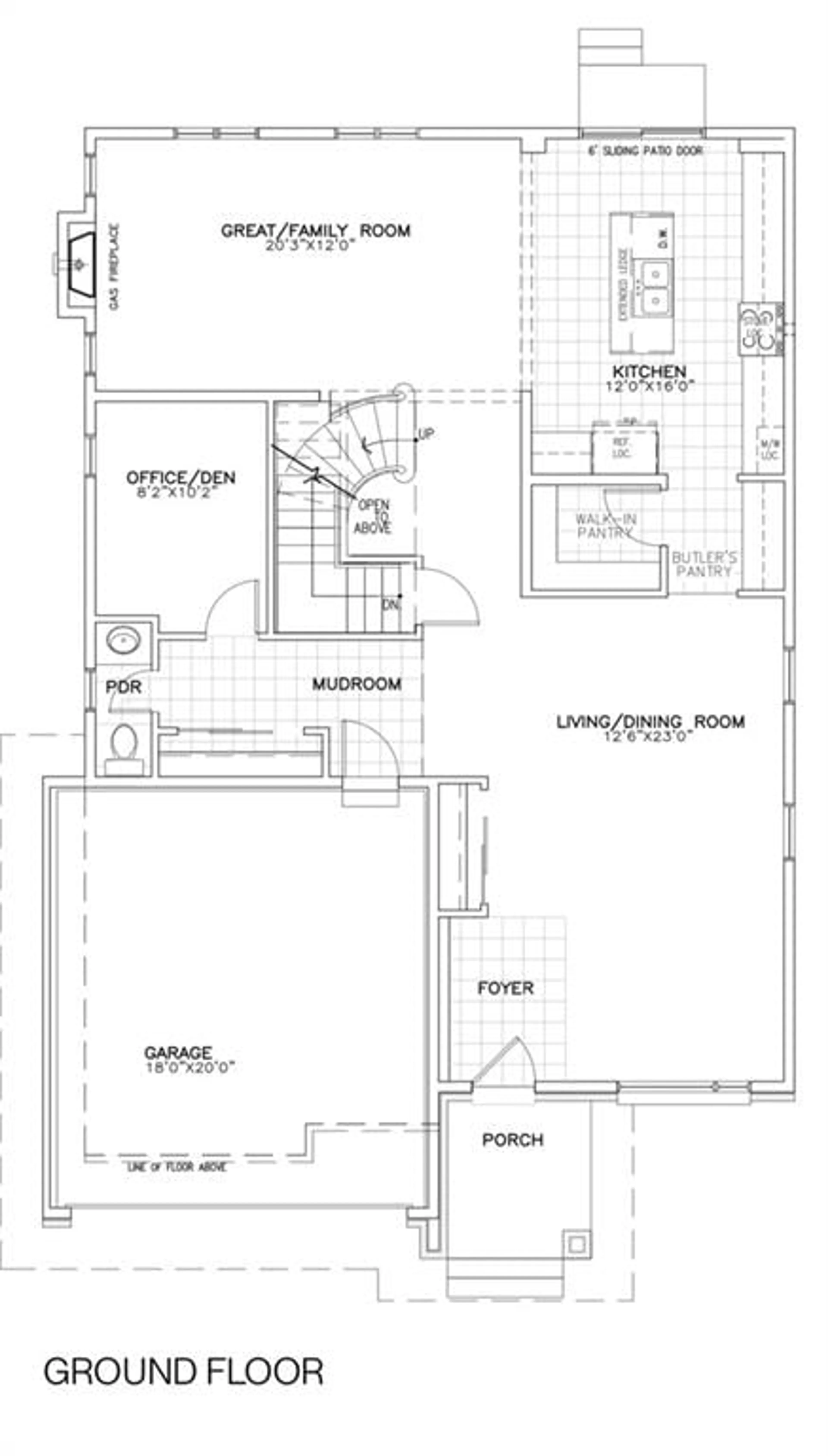 Floor plan for 621 MIIKANA Rd, Gloucester Ontario K1X 0G6