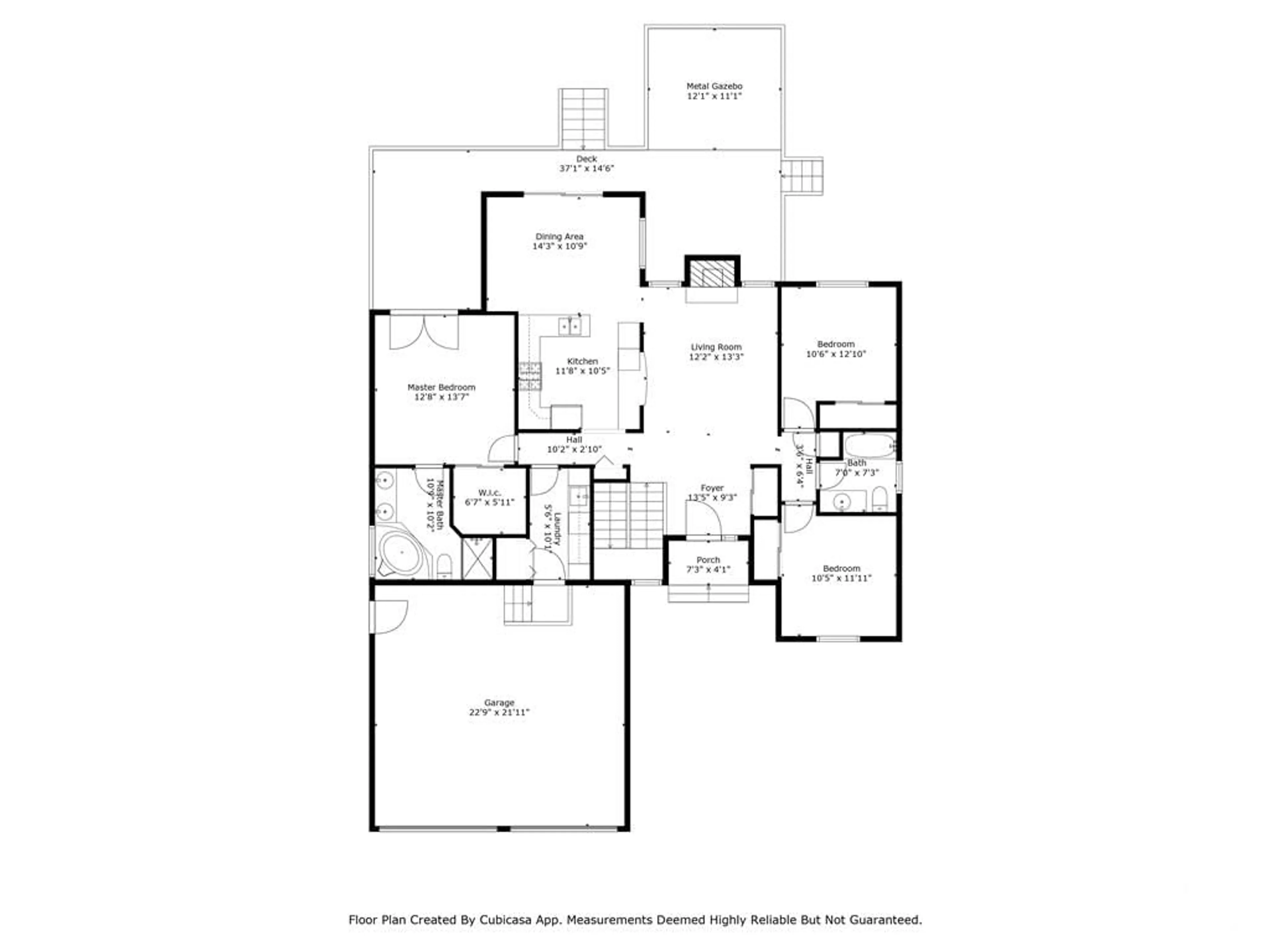 Floor plan for 194 LEVIS St, Bourget Ontario K0A 1E2